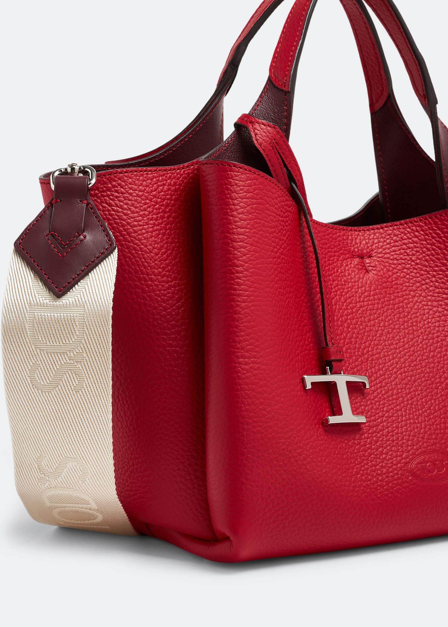 

Leather mini bag, Red