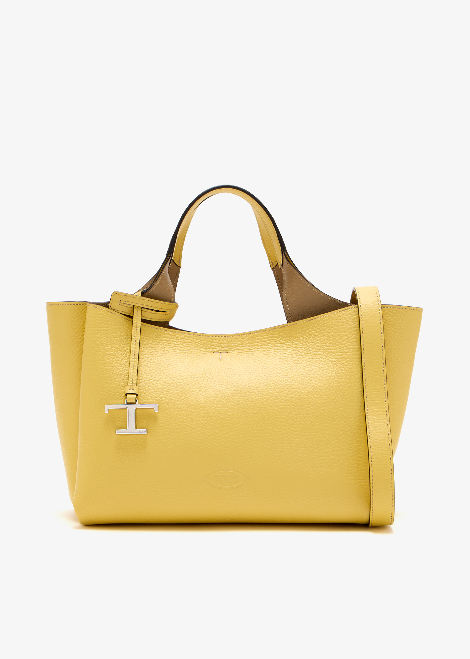 

Leather mini bag, Yellow