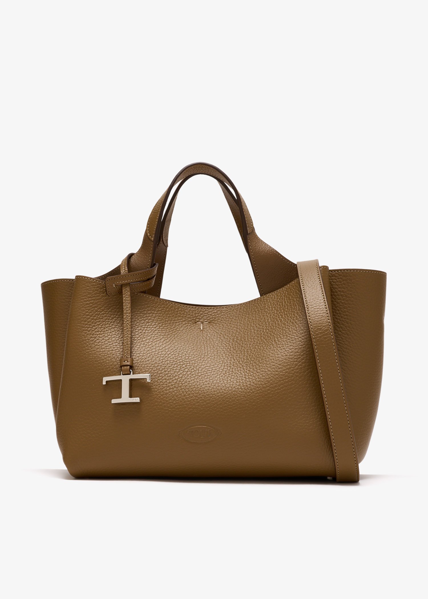 

Leather mini bag, Brown