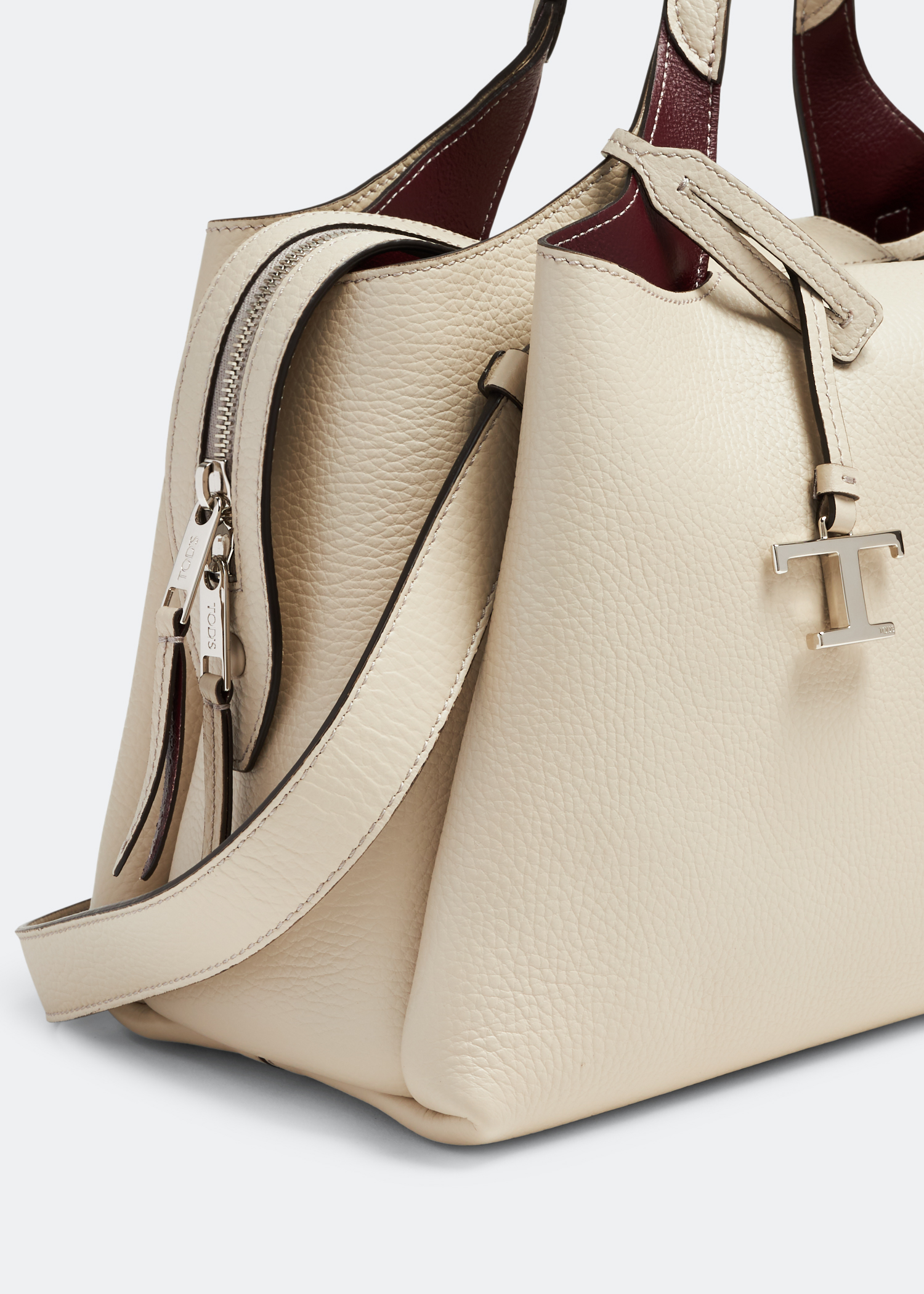 

Boston medium bag, White