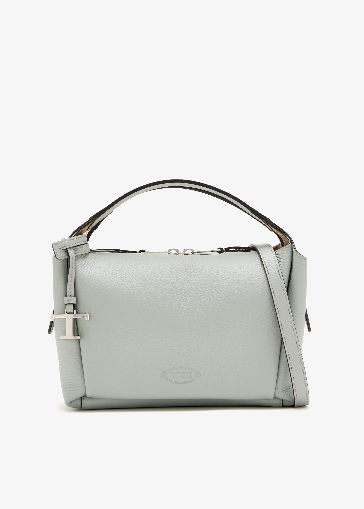 

Mini Bauletto bag, Grey