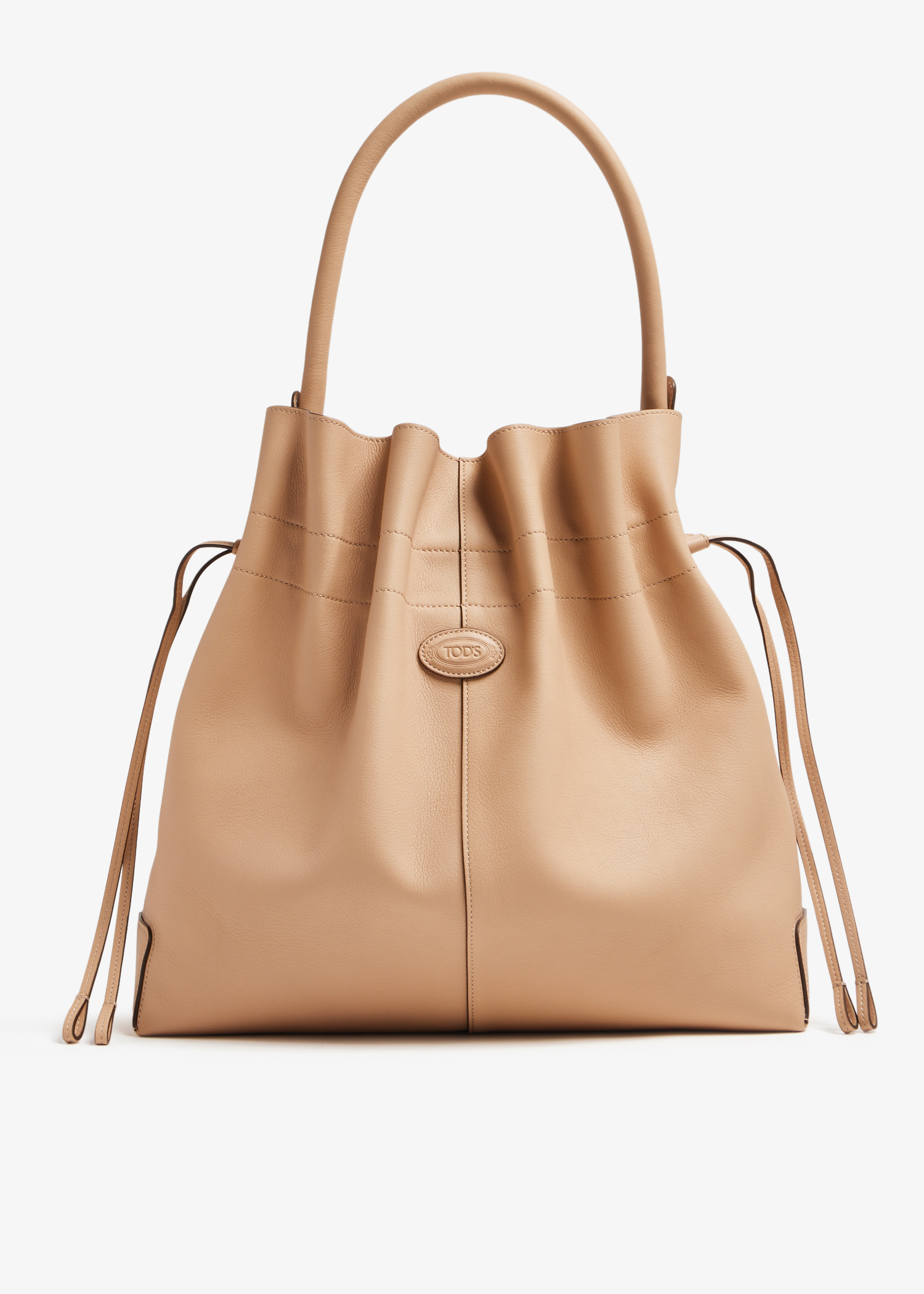 

Di medium bucket bag, Beige