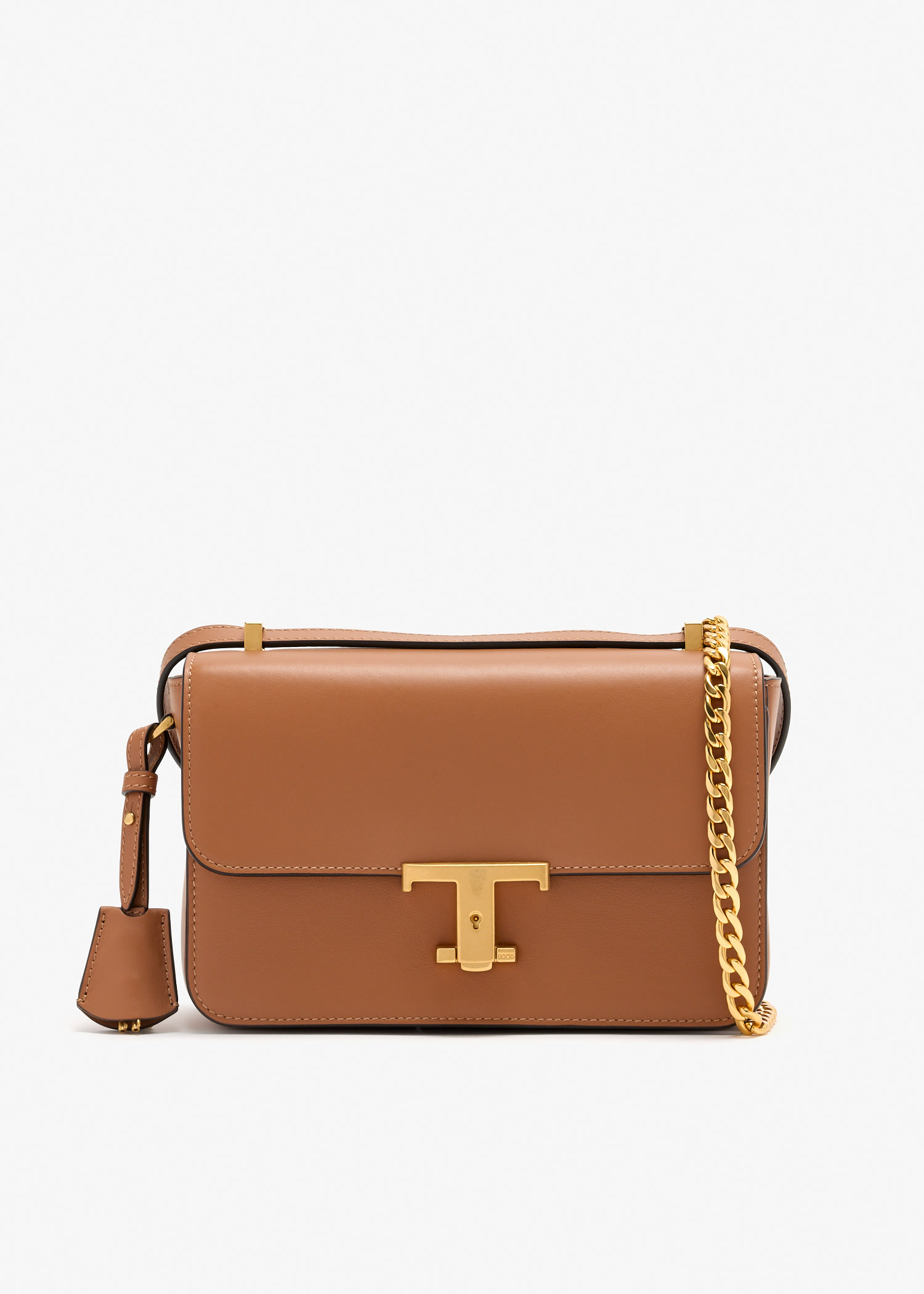 

T Timeless flap bag, Brown