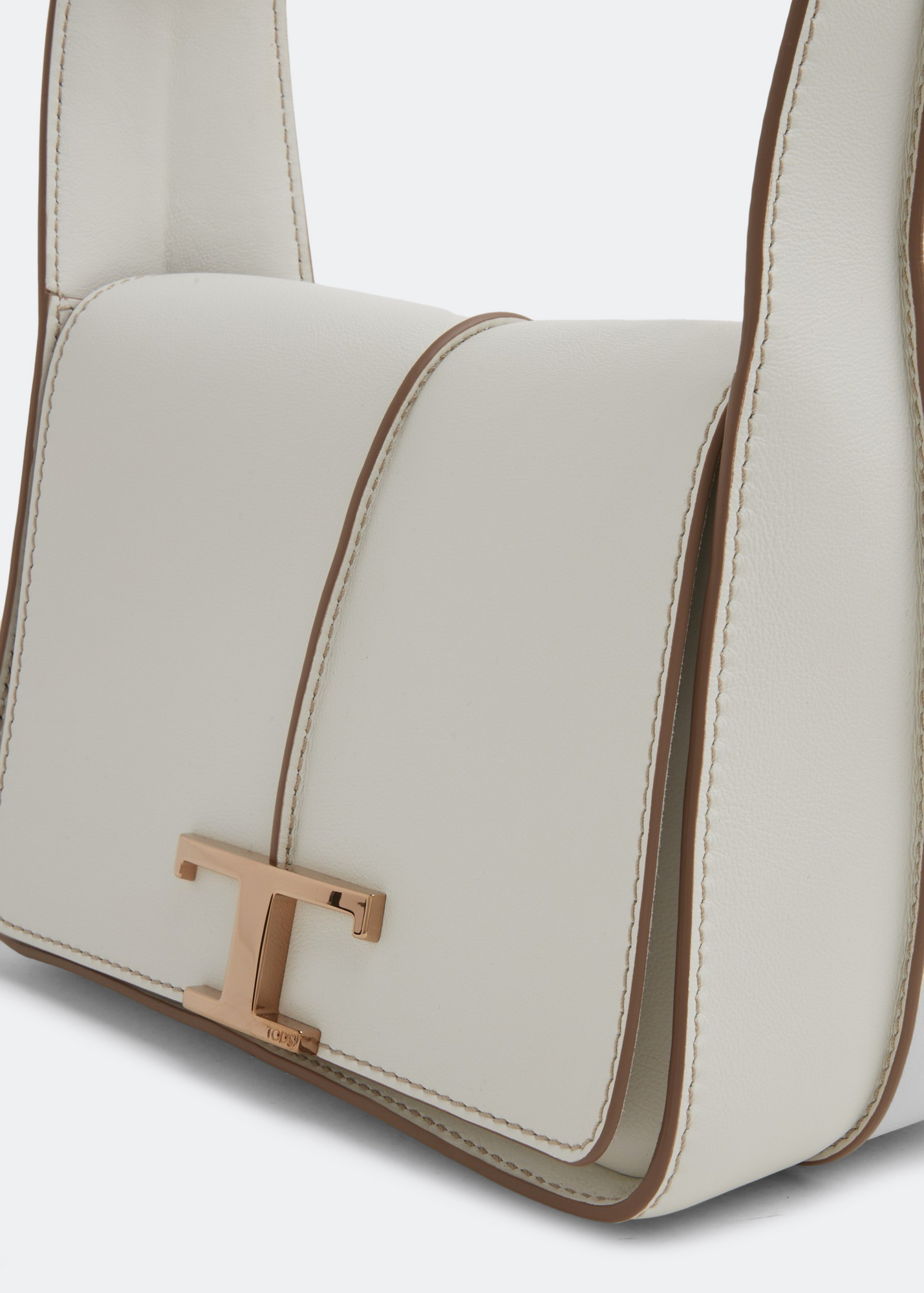 

Timeless mini top handle bag, White
