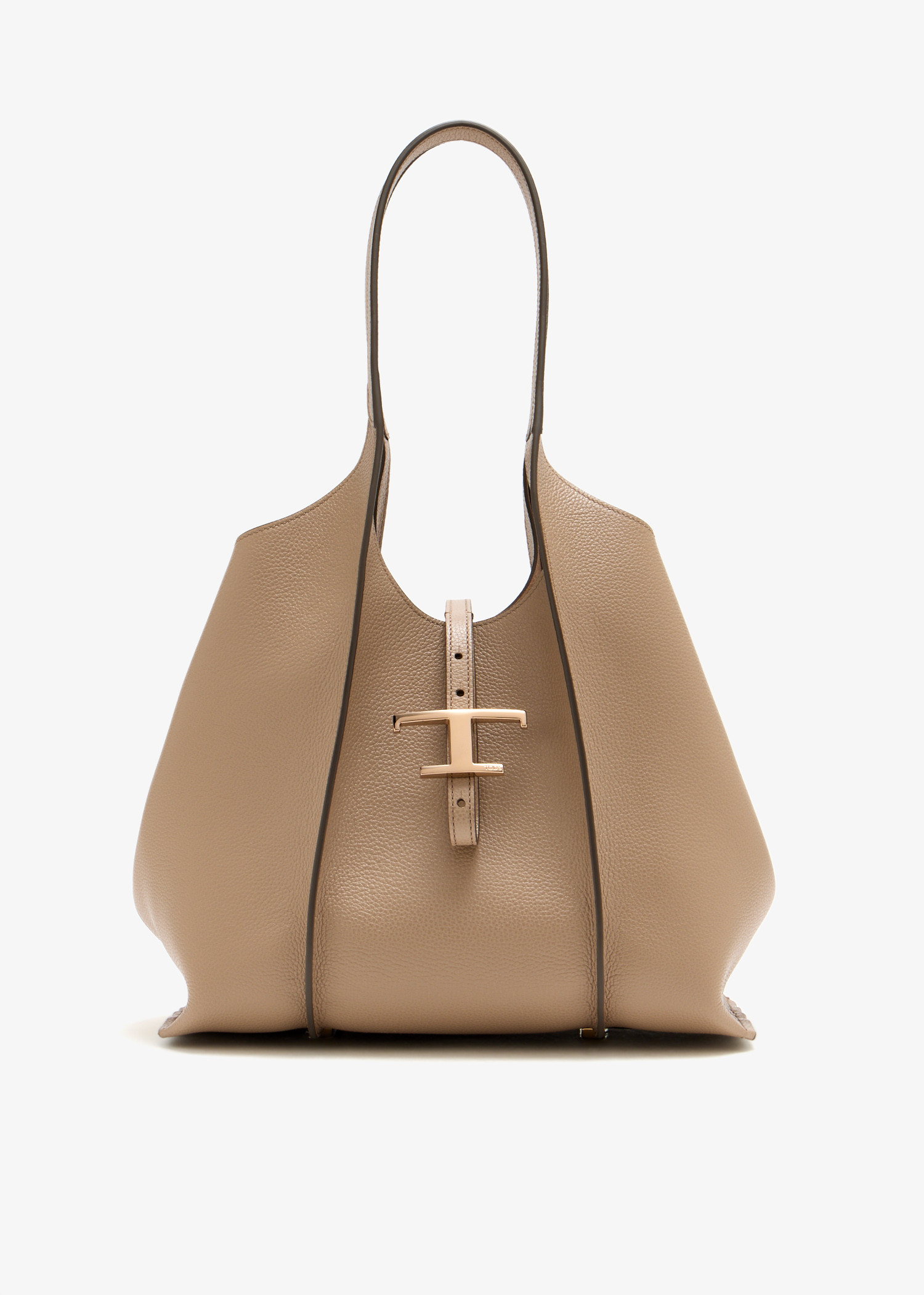 

T Timeless small shopping bag, Brown