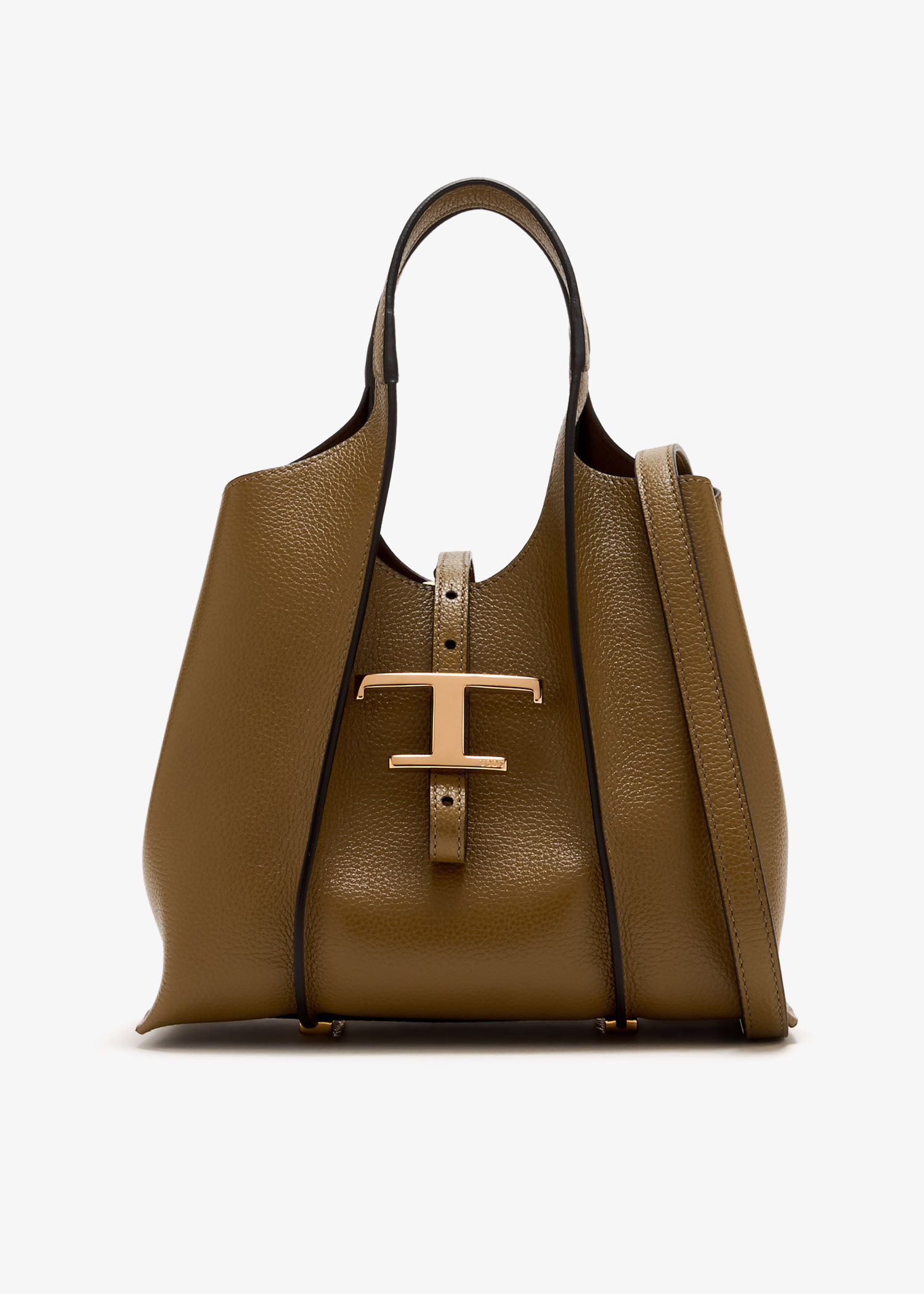 

T Timeless mini shopping bag, Brown