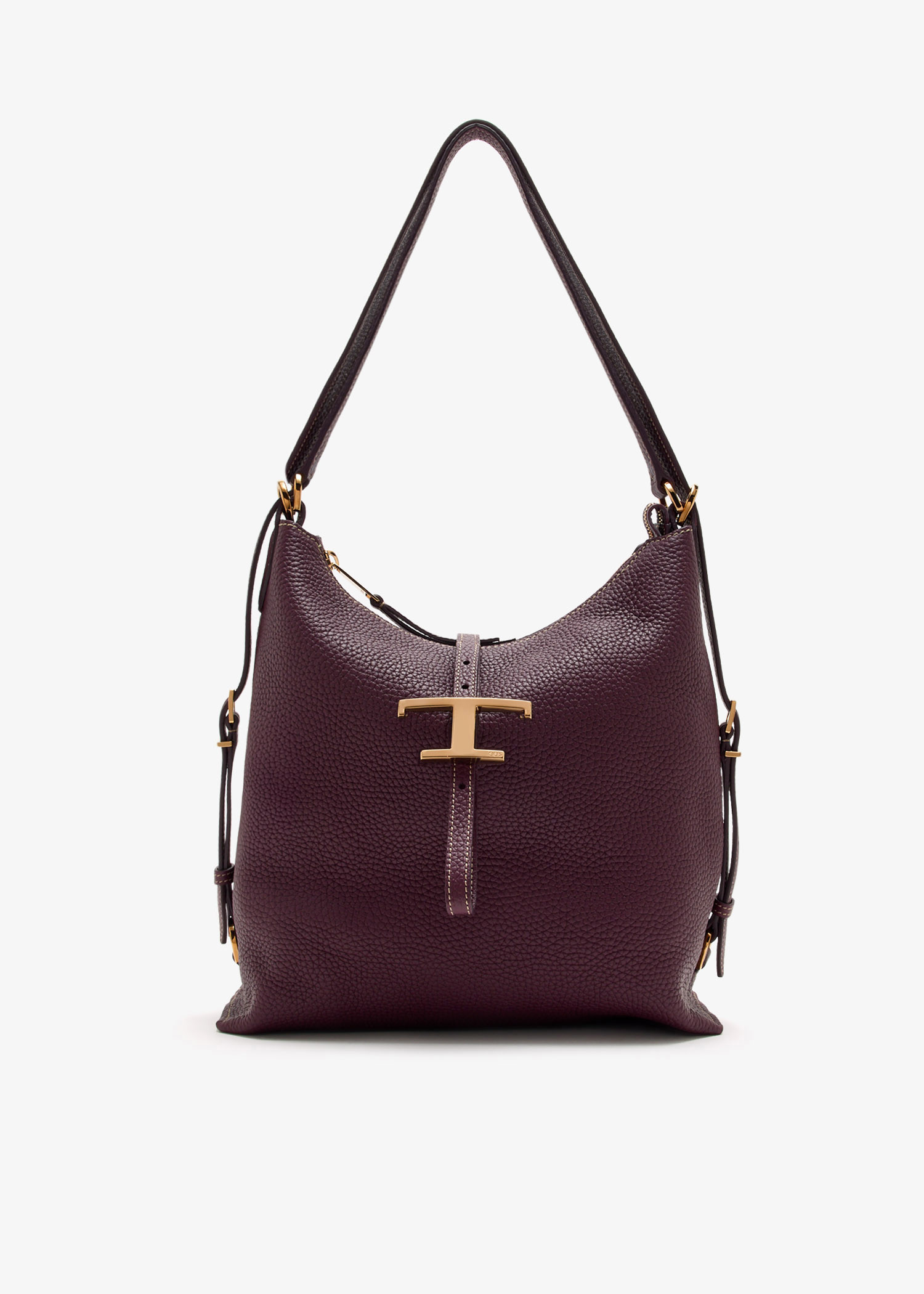 

T Timeless shoulder bag, Burgundy