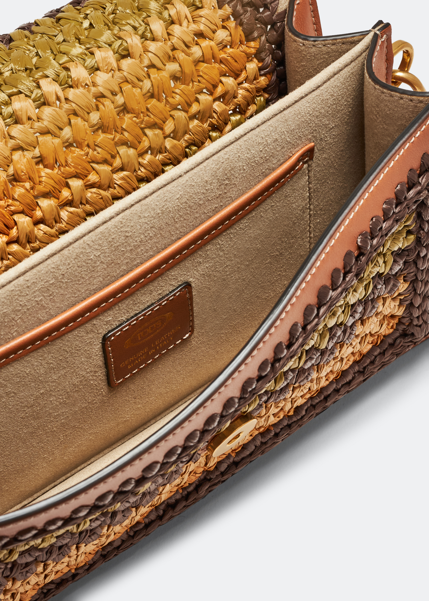 Tod's T Timeless mini shoulder bag for Women - Brown in UAE