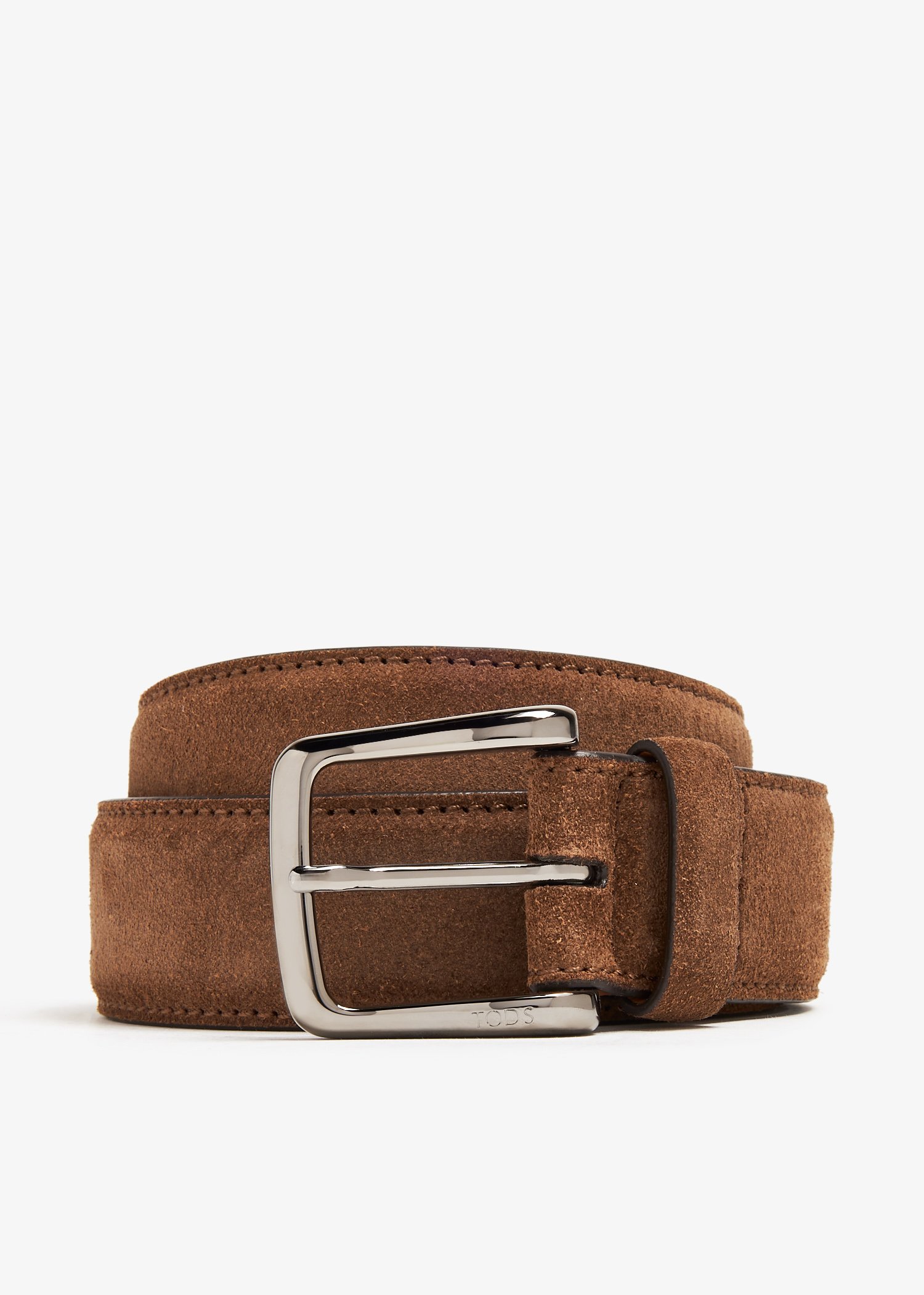 

Suede belt, Brown