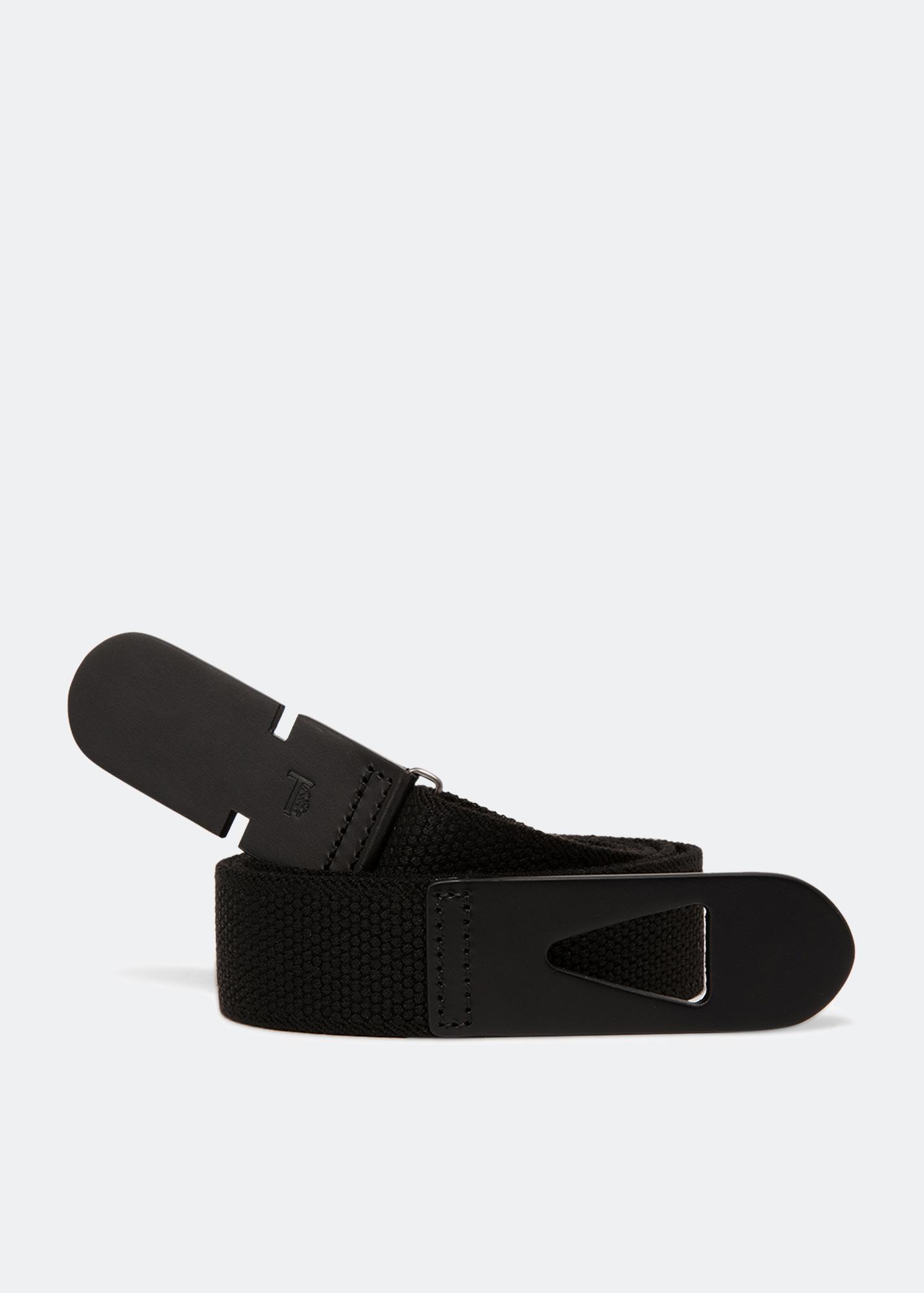 

Greca canvas belt, Black