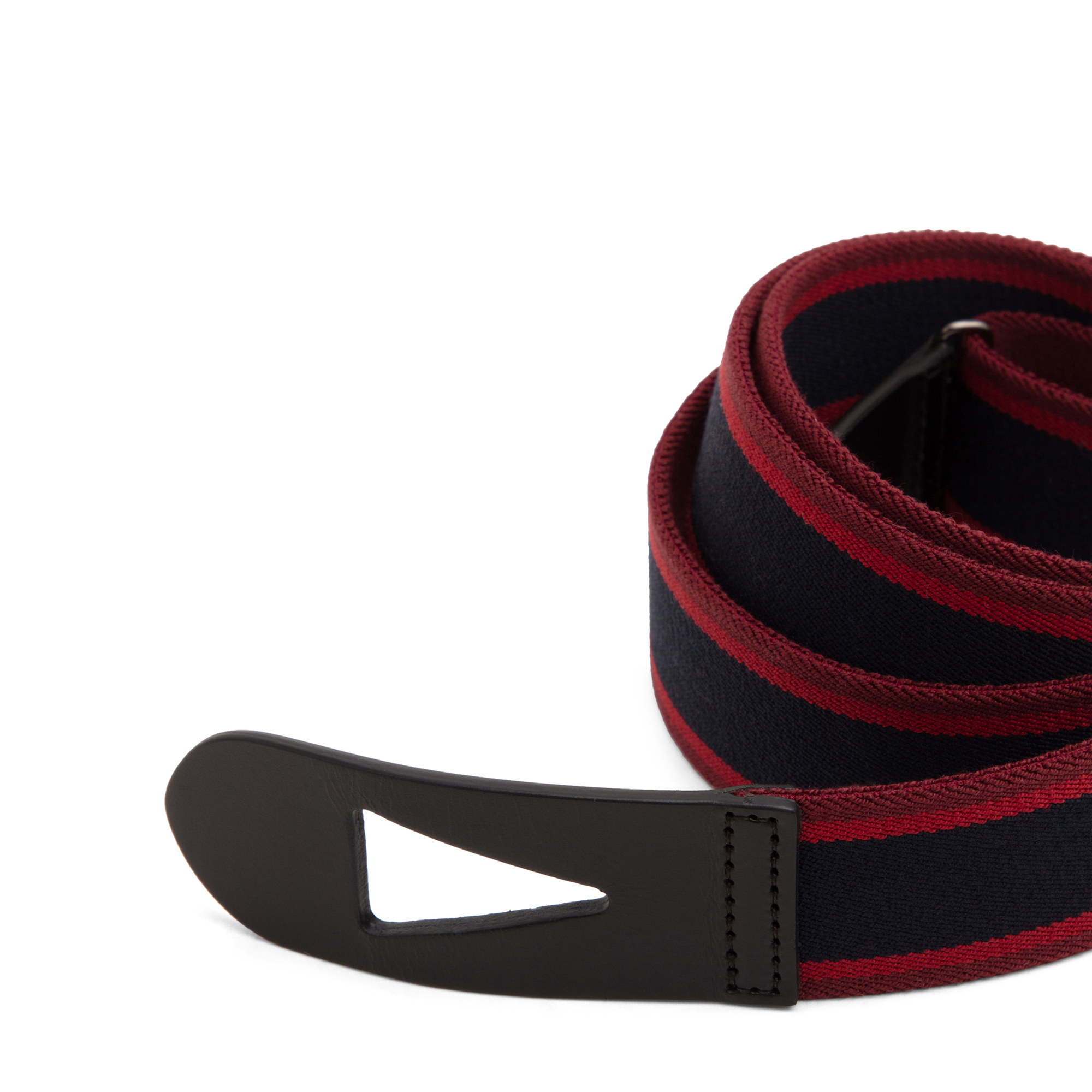 

Greca canvas belt, Black