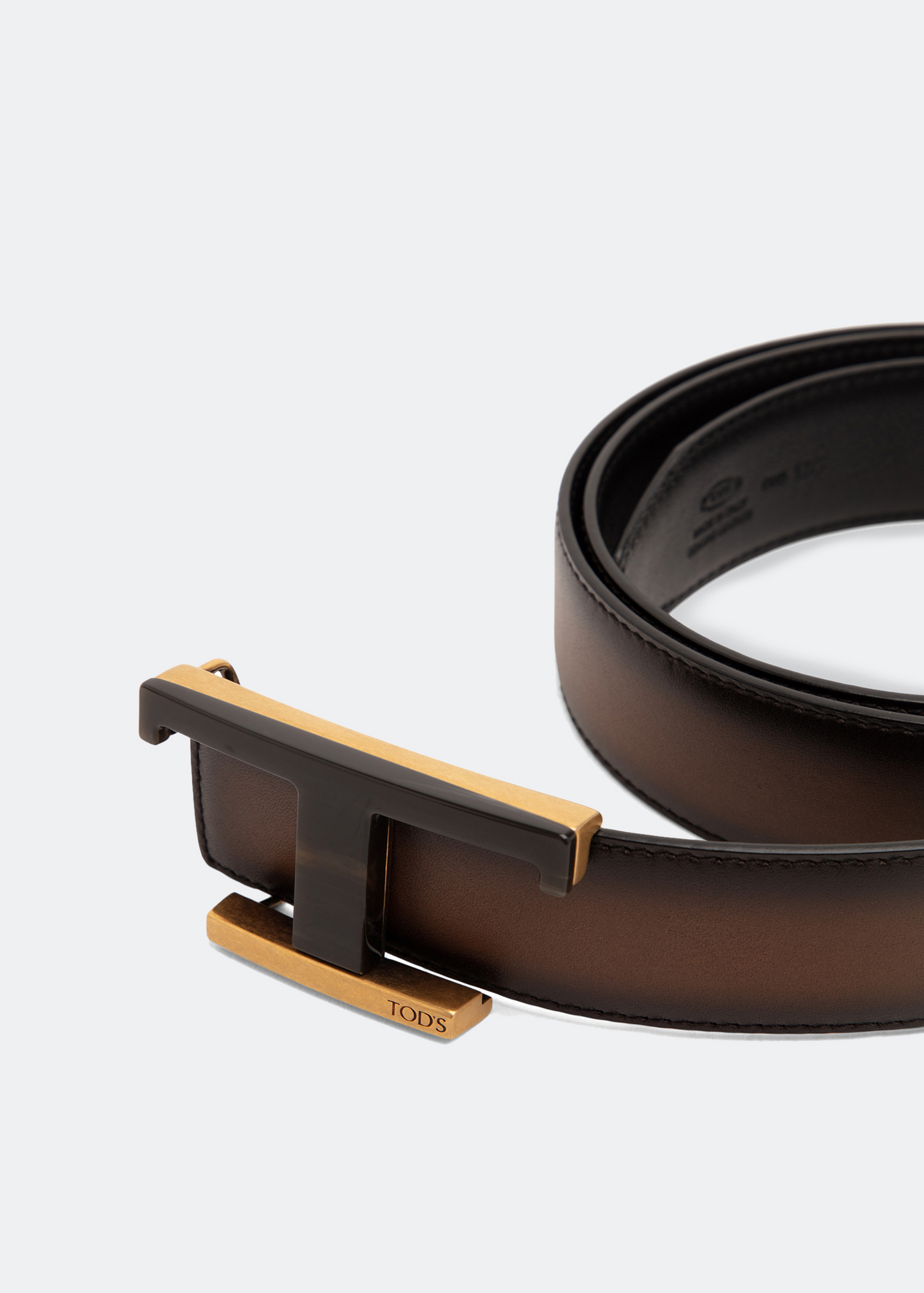 

Timeless leather belt, Brown