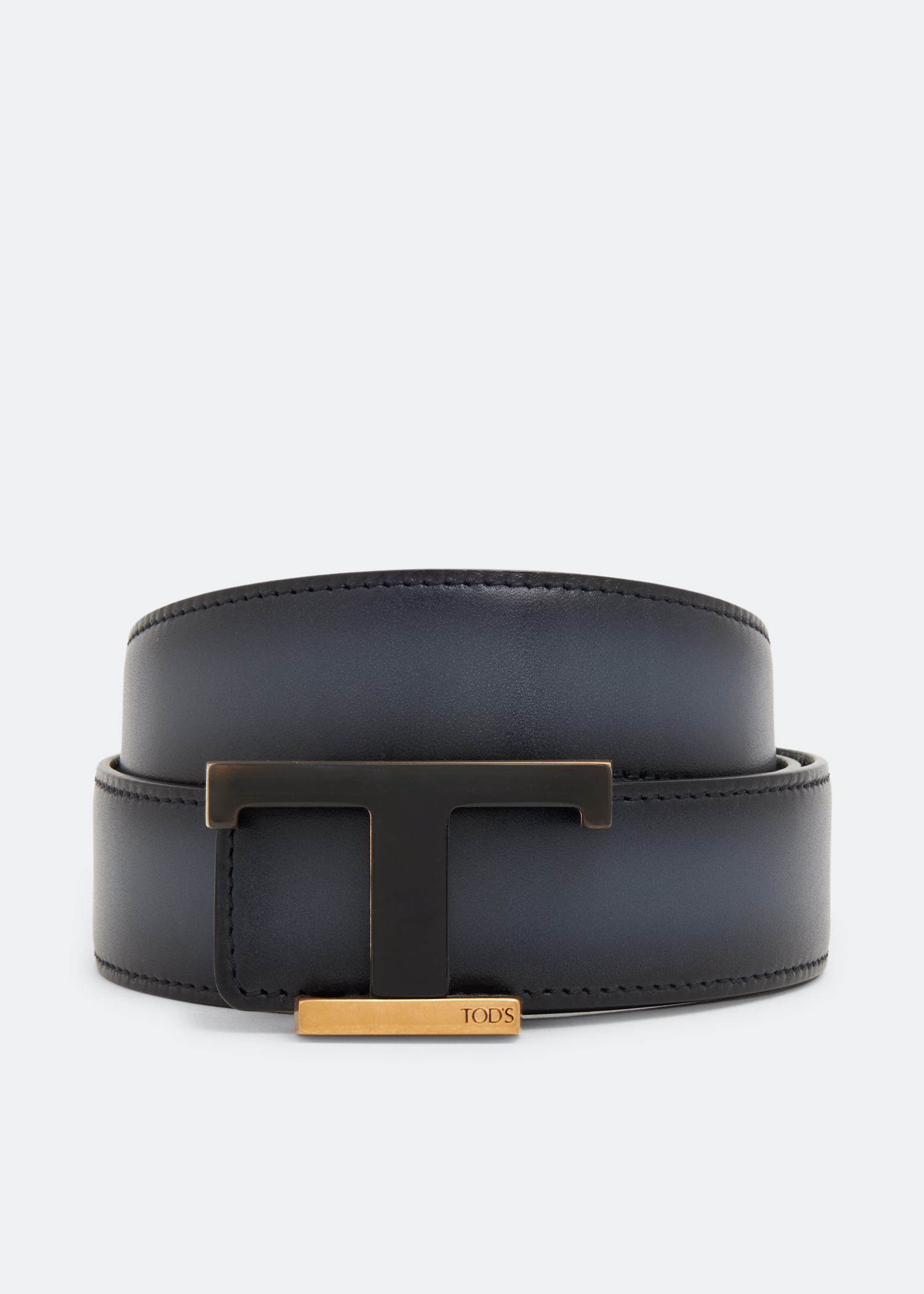 

Timeless leather belt, Blue