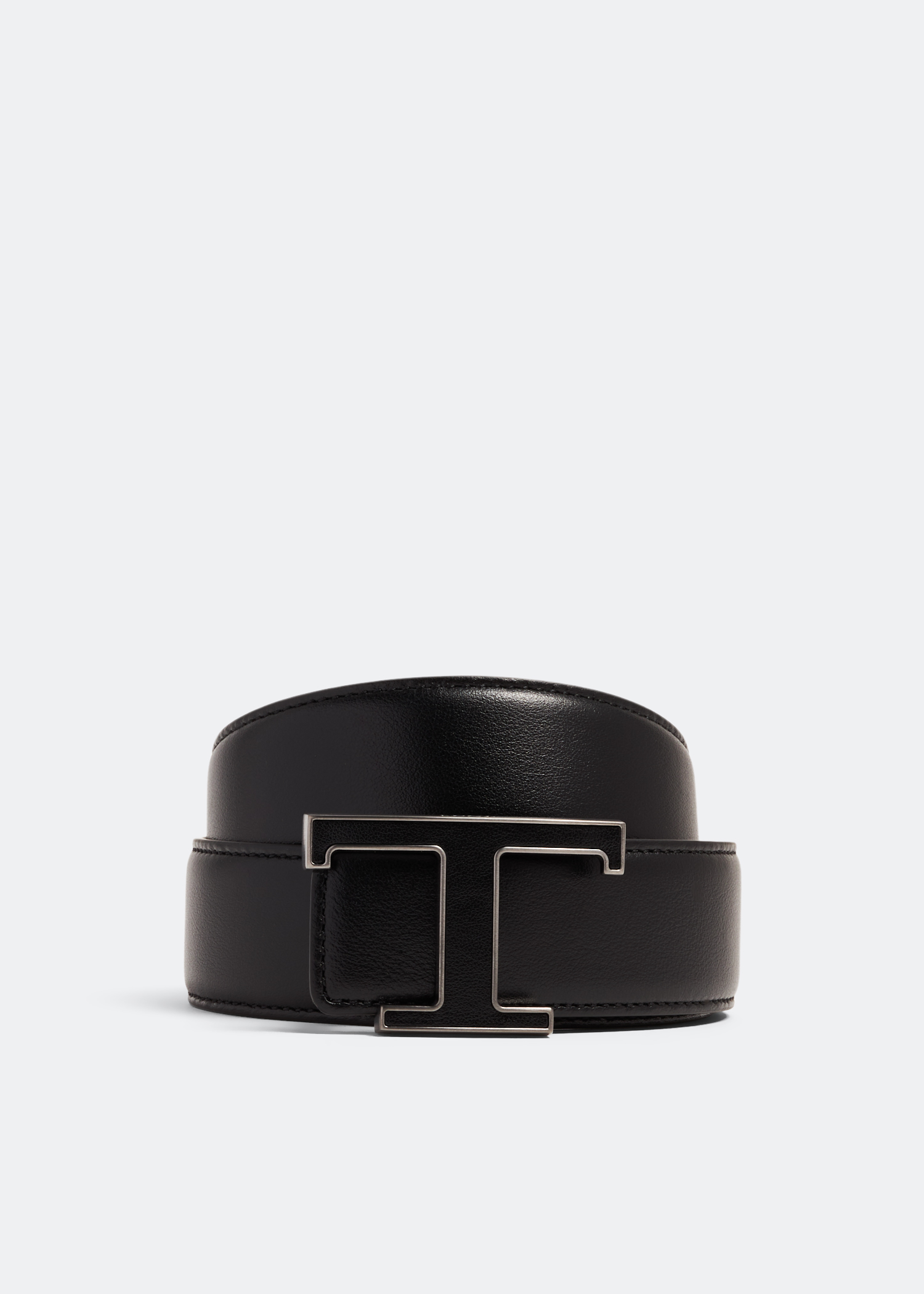 

Timeless leather belt, Black
