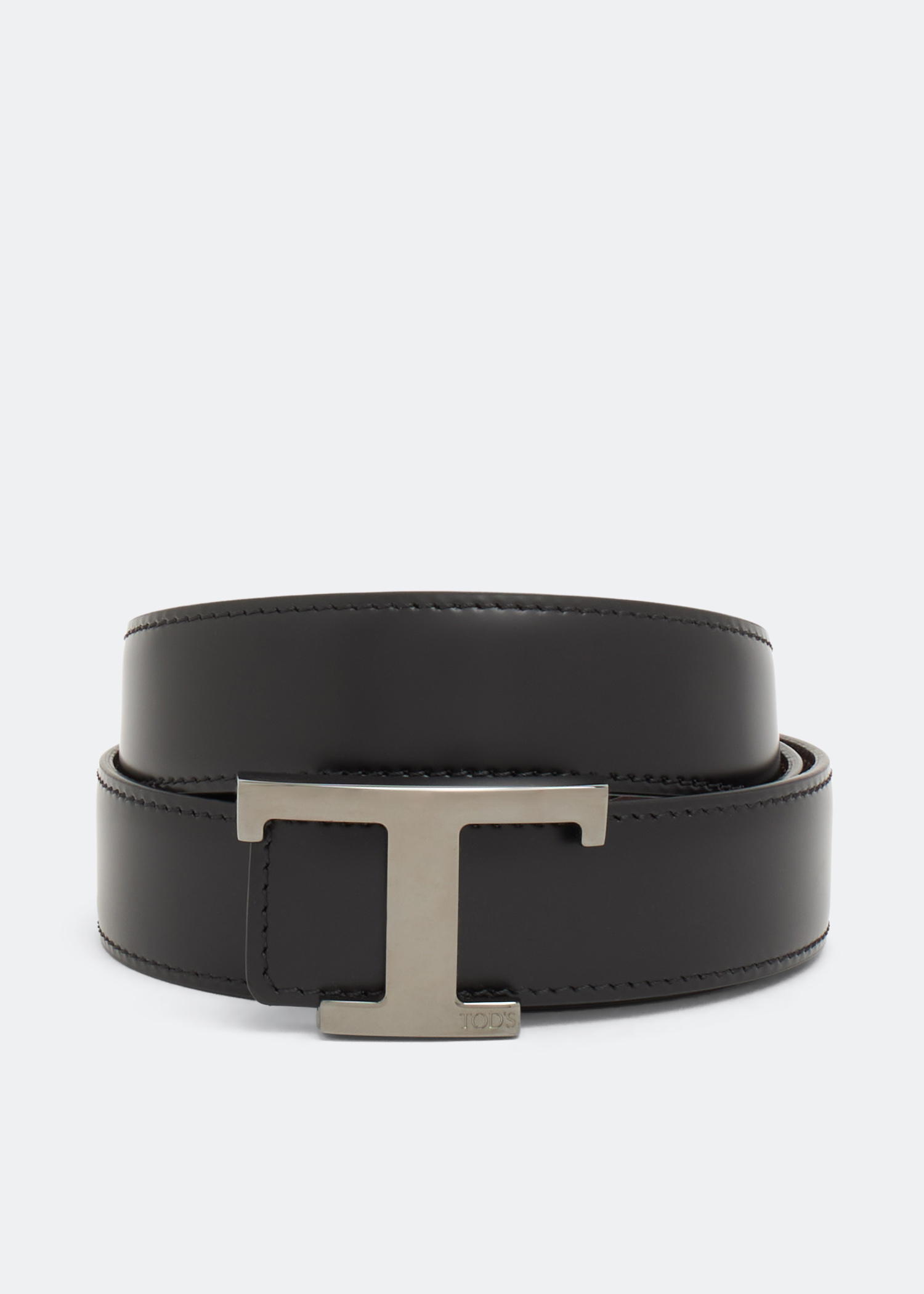 

Timeless leather belt, Black