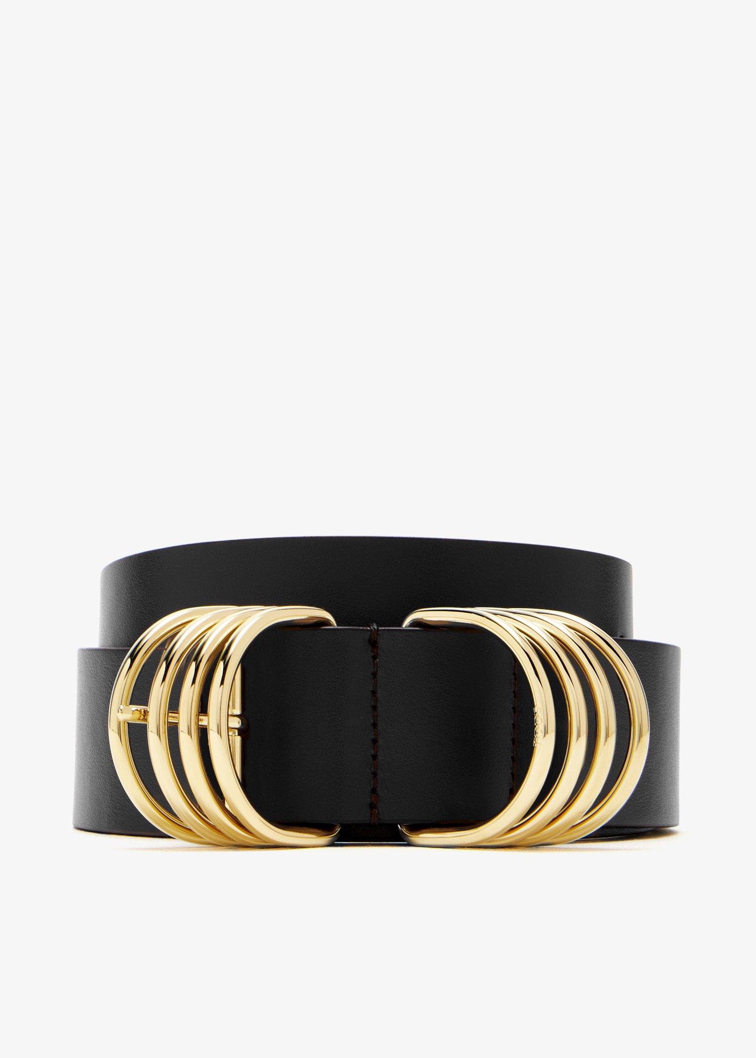 

Leather belt, Black