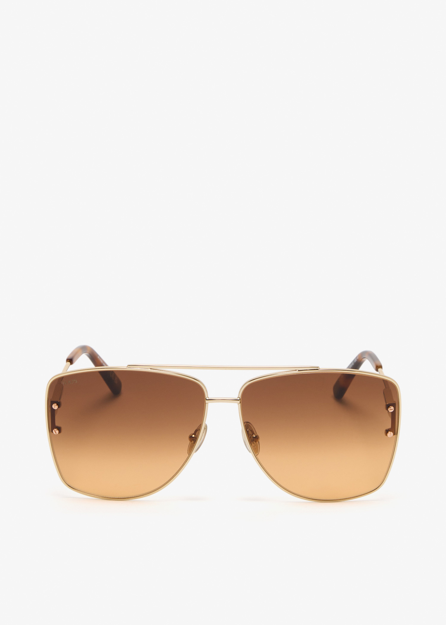 

Squared sunglasses, Gold