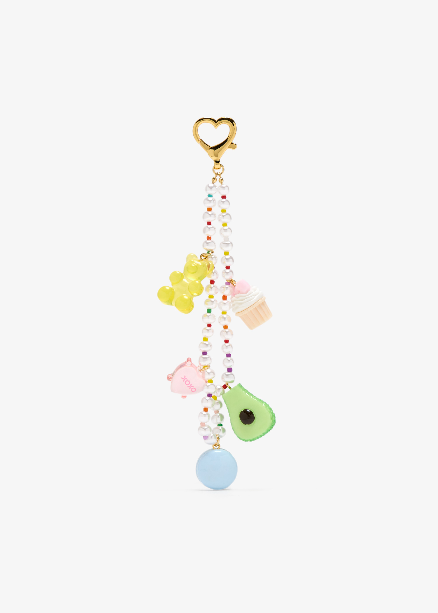 

XOXO bag charm, Multicolored