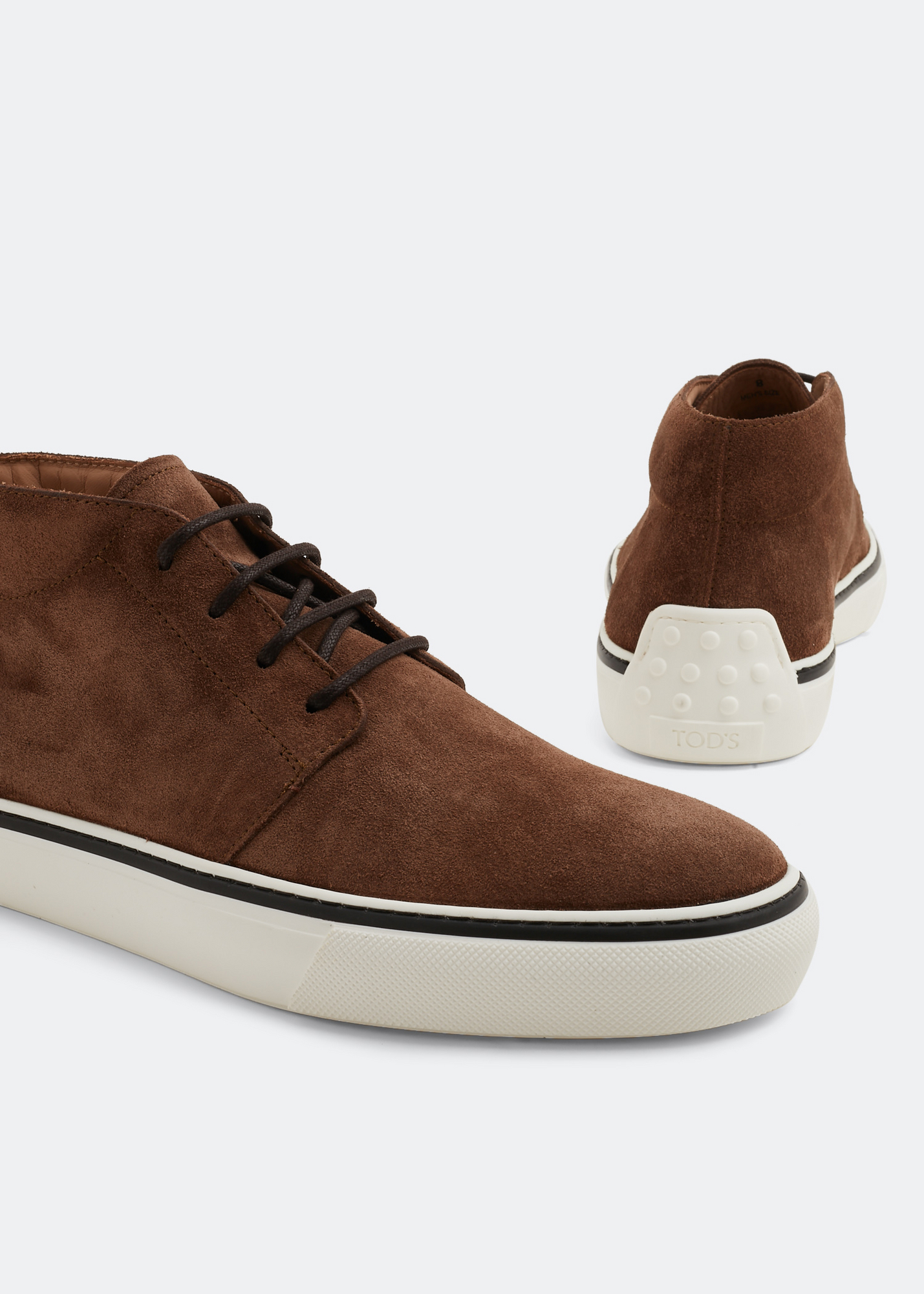 

Suede sneakers, Brown