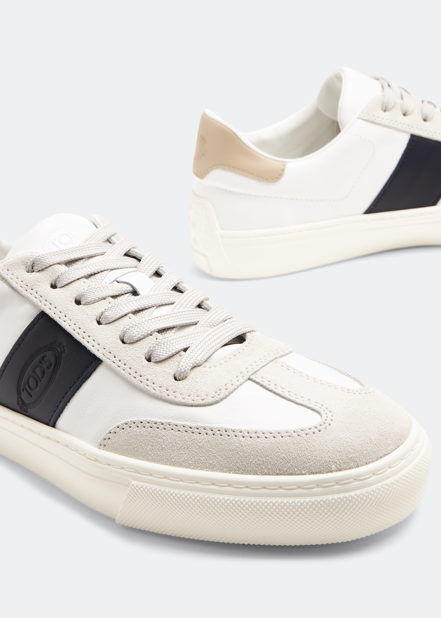 Tod s Low top leather sneakers for Men White in UAE Level Shoes