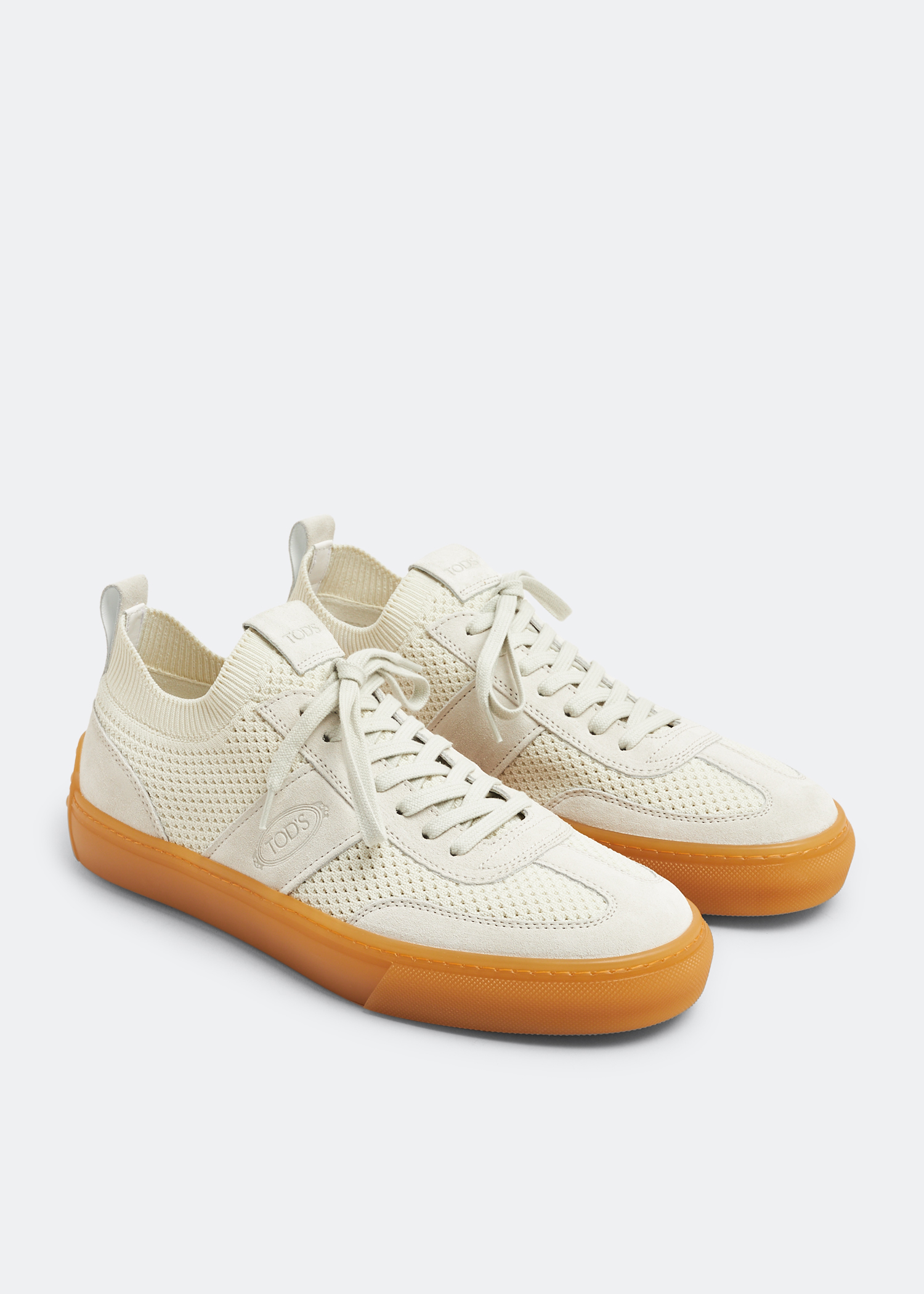 Tod's canvas shoes hotsell