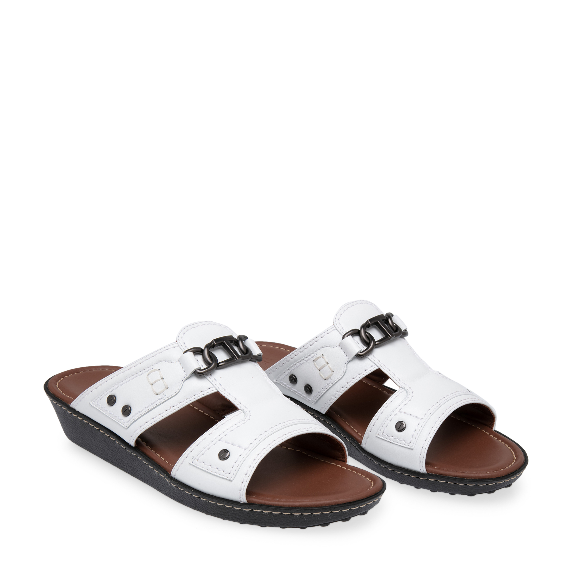 

Arabic sandals, White