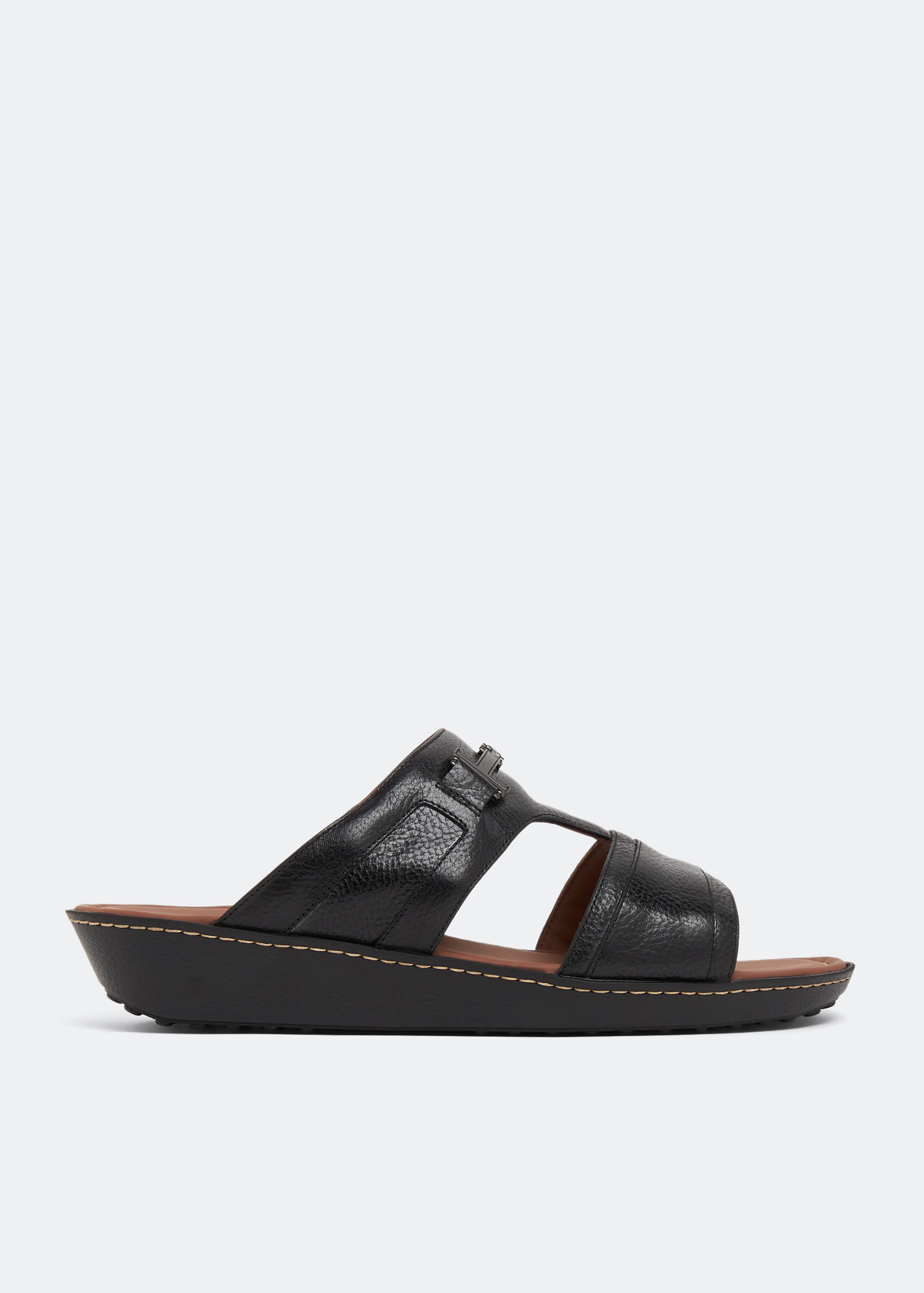 Tod s Double T sandals for Men Black in UAE Level Shoes