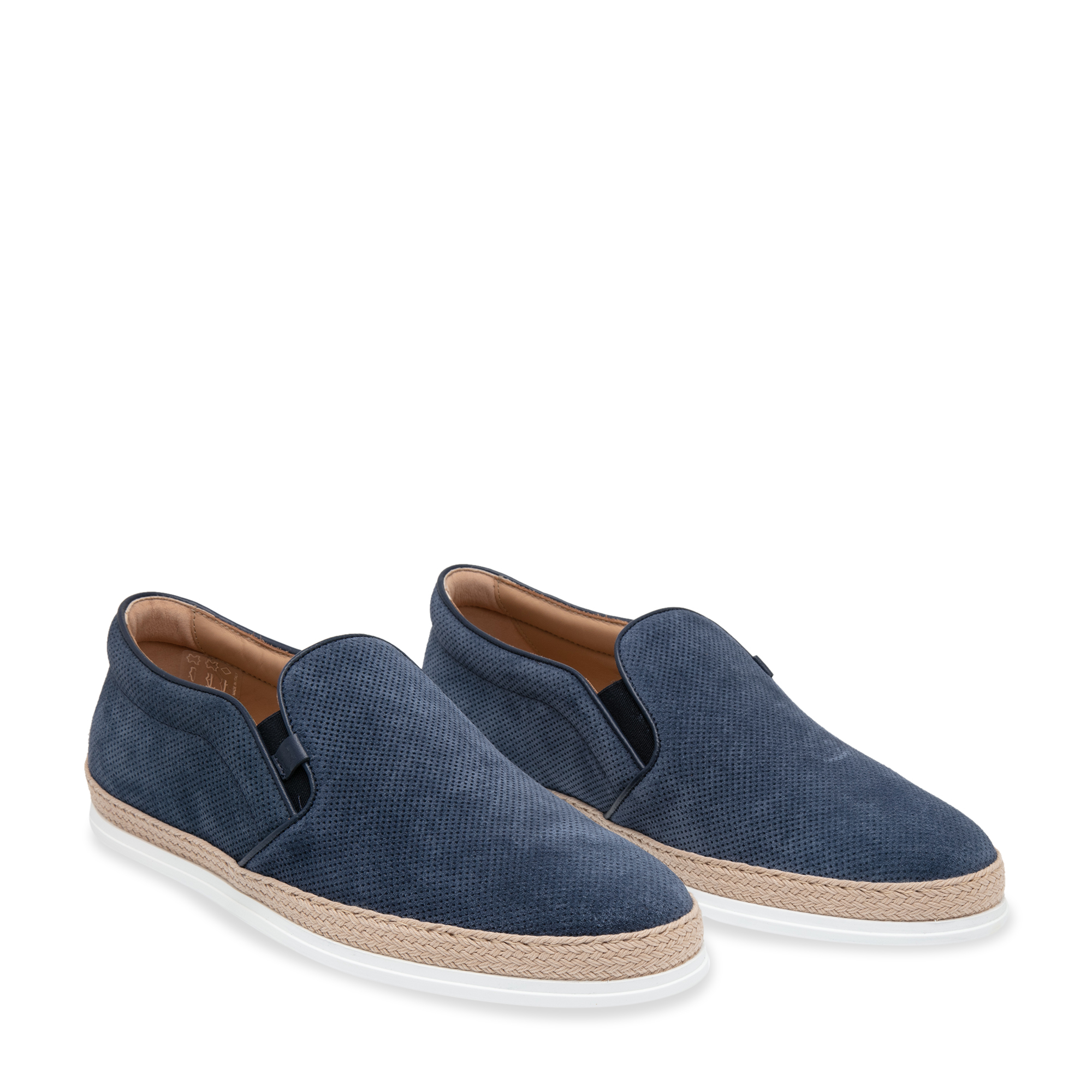 

Suede driving shoes, Blue