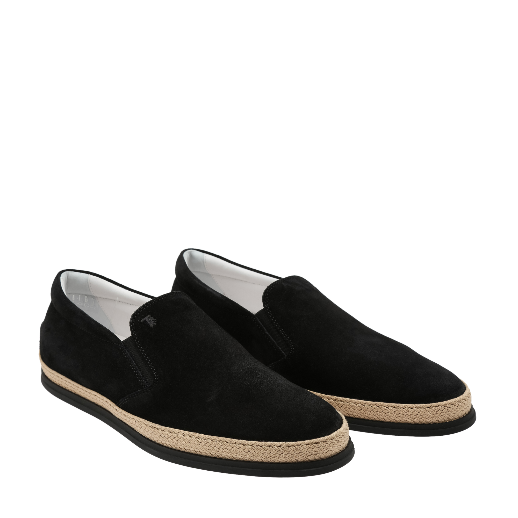 

Suede loafers, Black
