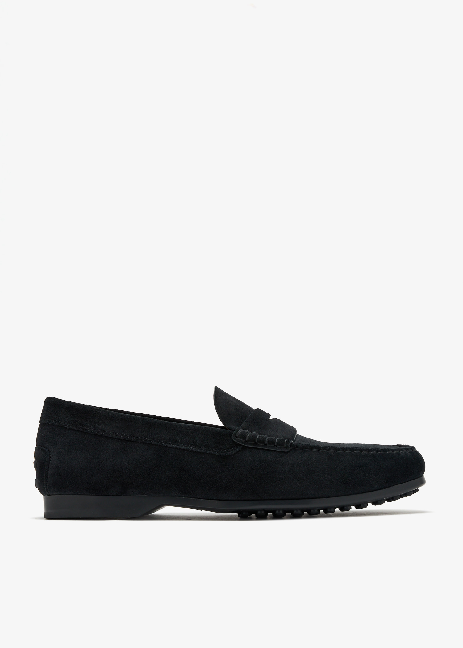 

Suede loafers, Black