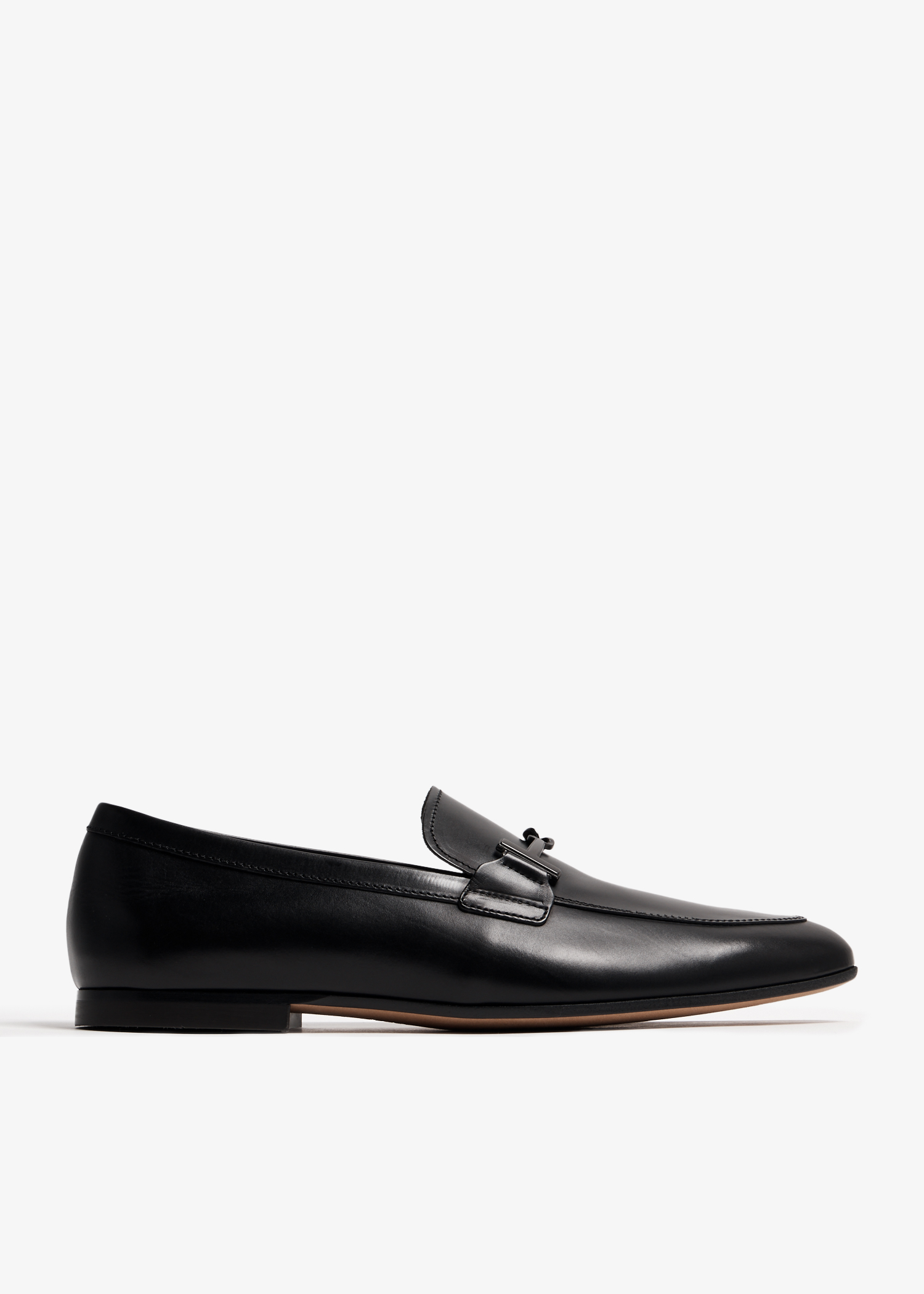 

Leather loafers, Black