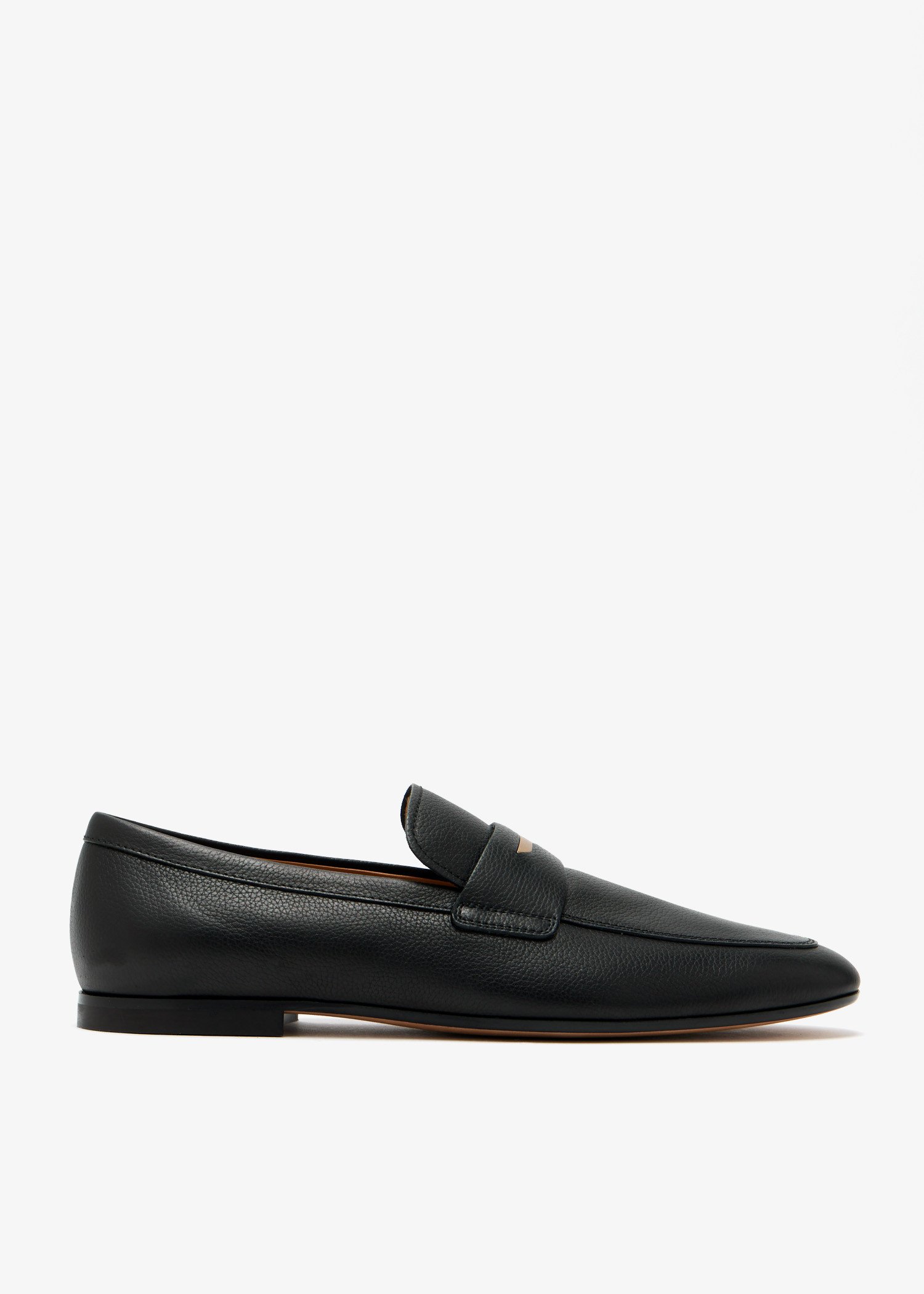 

Leather loafers, Black