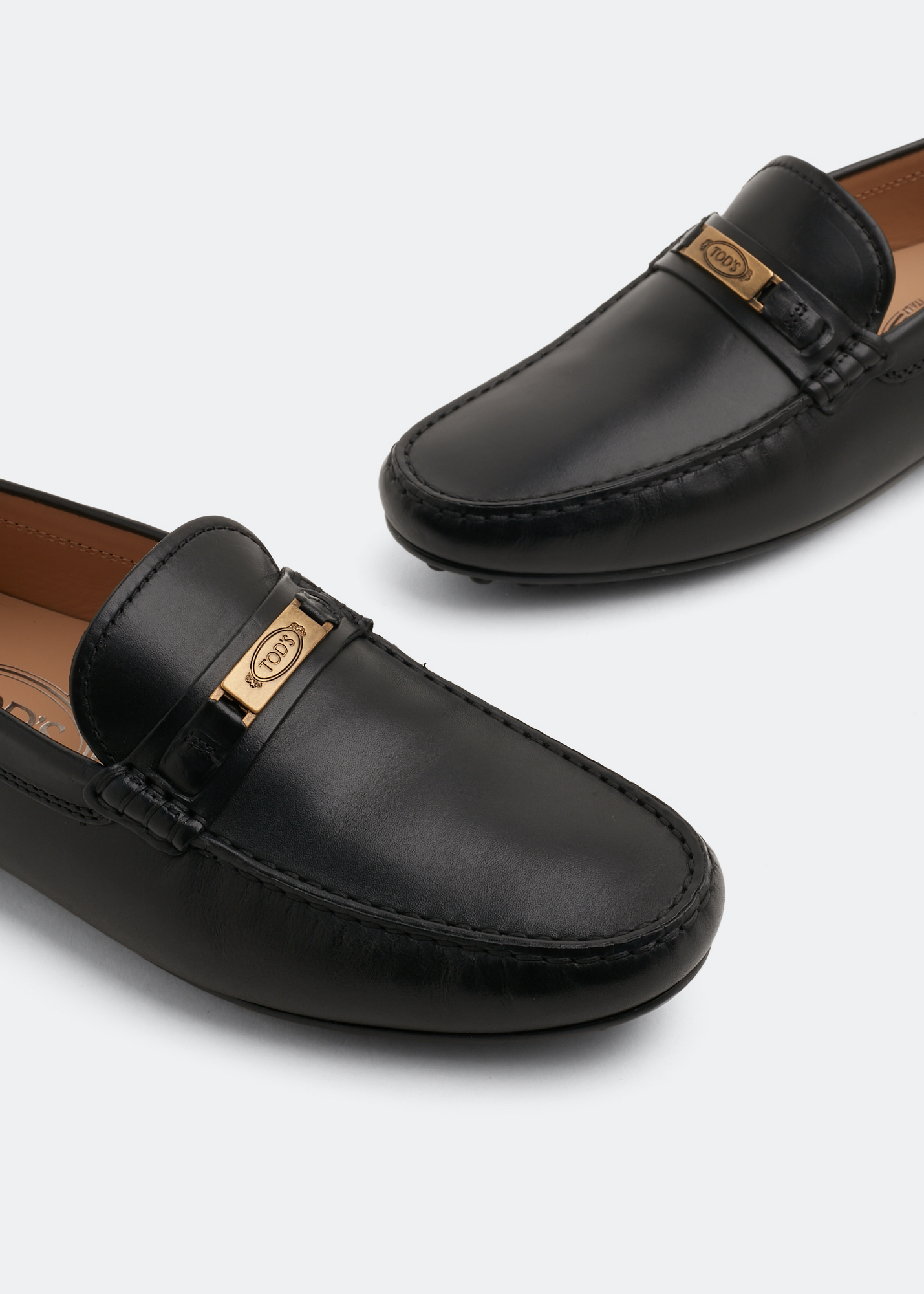 

Gommini leather loafers, Black