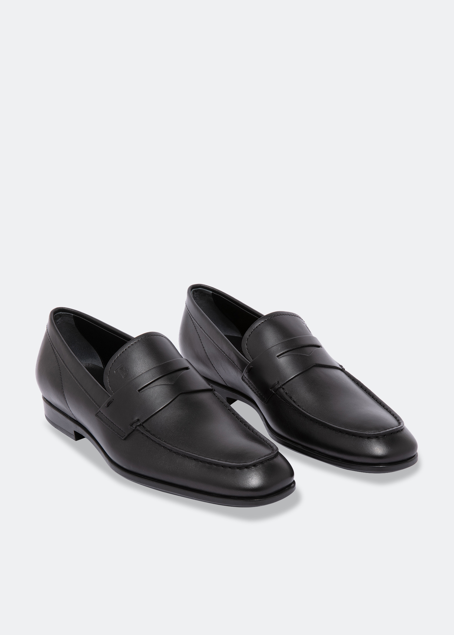 

Leather loafers, Black