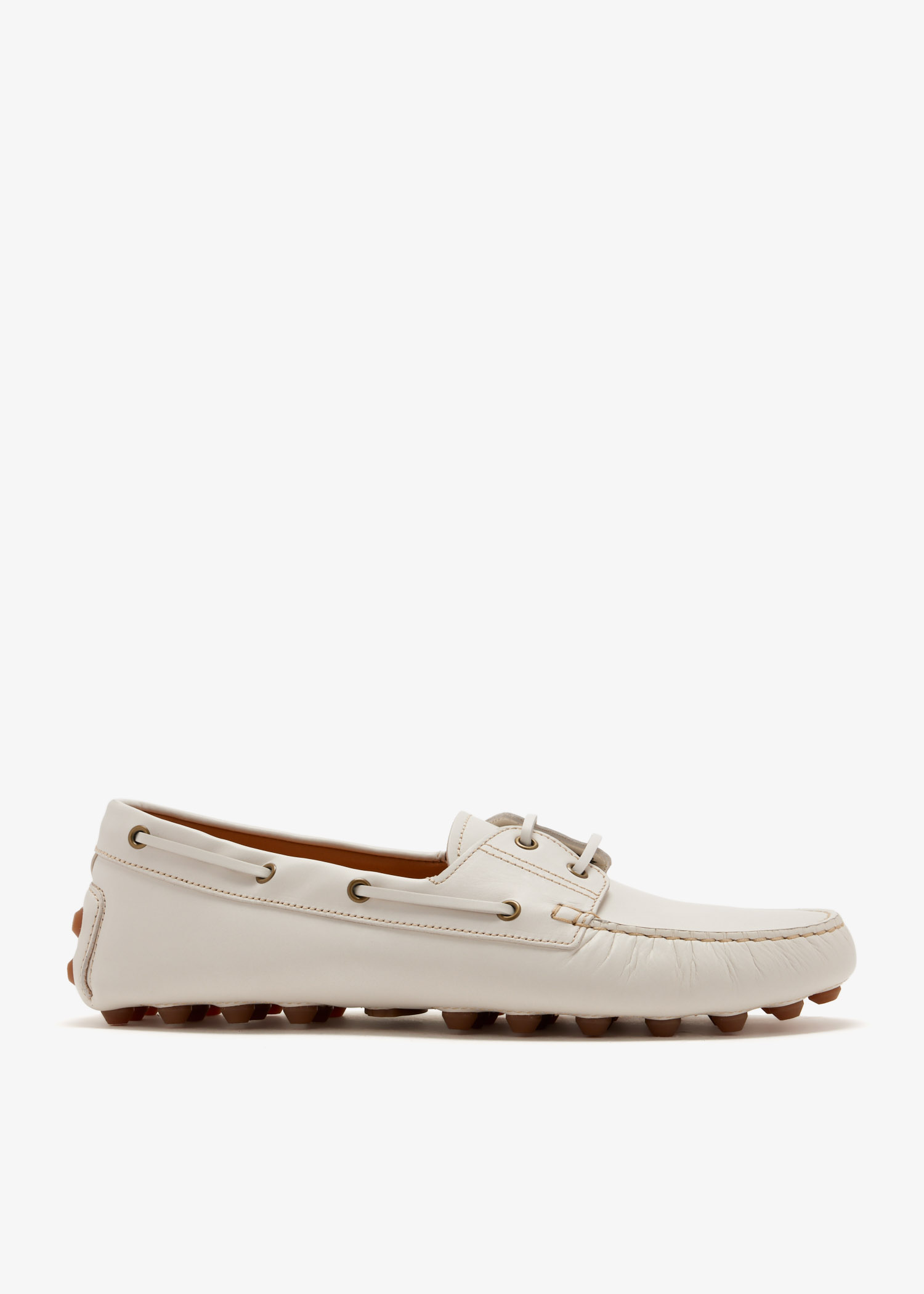 

Gommino boat shoes, White