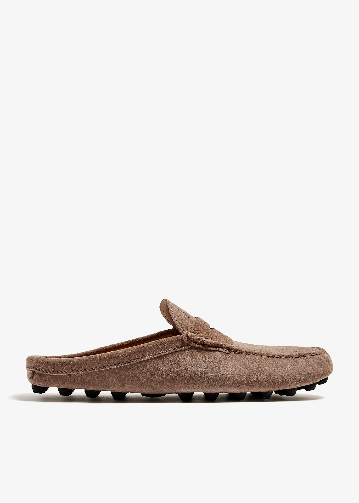 

Gommino bubble suede mules, Beige