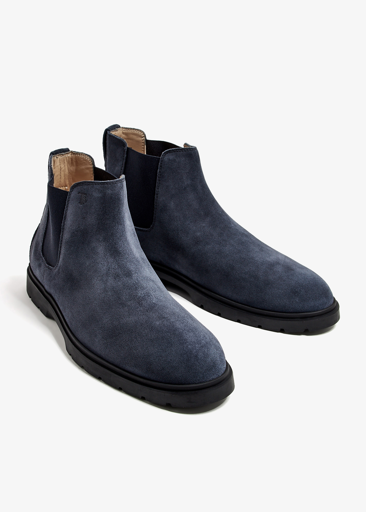 Tod s Suede Chelsea boots for Men Navy in UAE Level Shoes