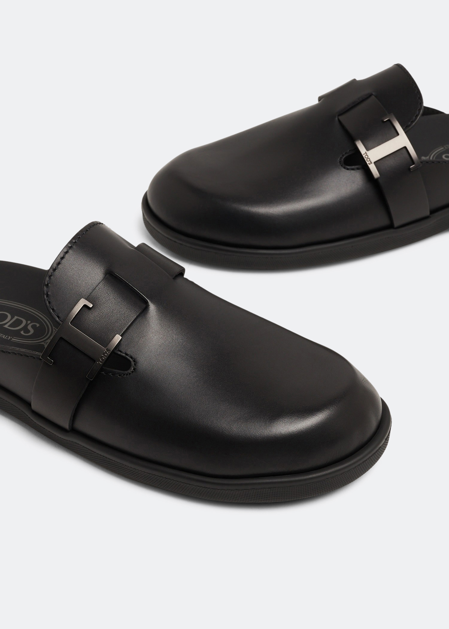 

T Timeless slippers, Black