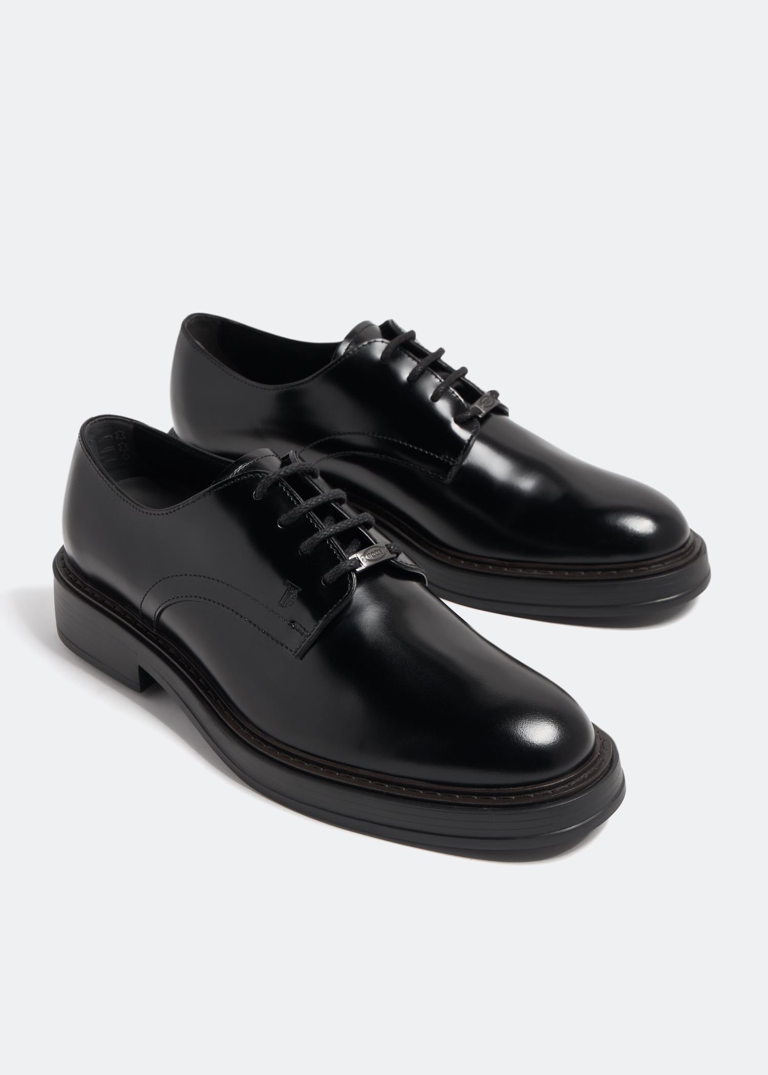 Tod's Derby lace-up shoes for Men - Black in UAE | Level Shoes Tod's Derby lace-up shoes for Men - Black in UAE | Level Shoes