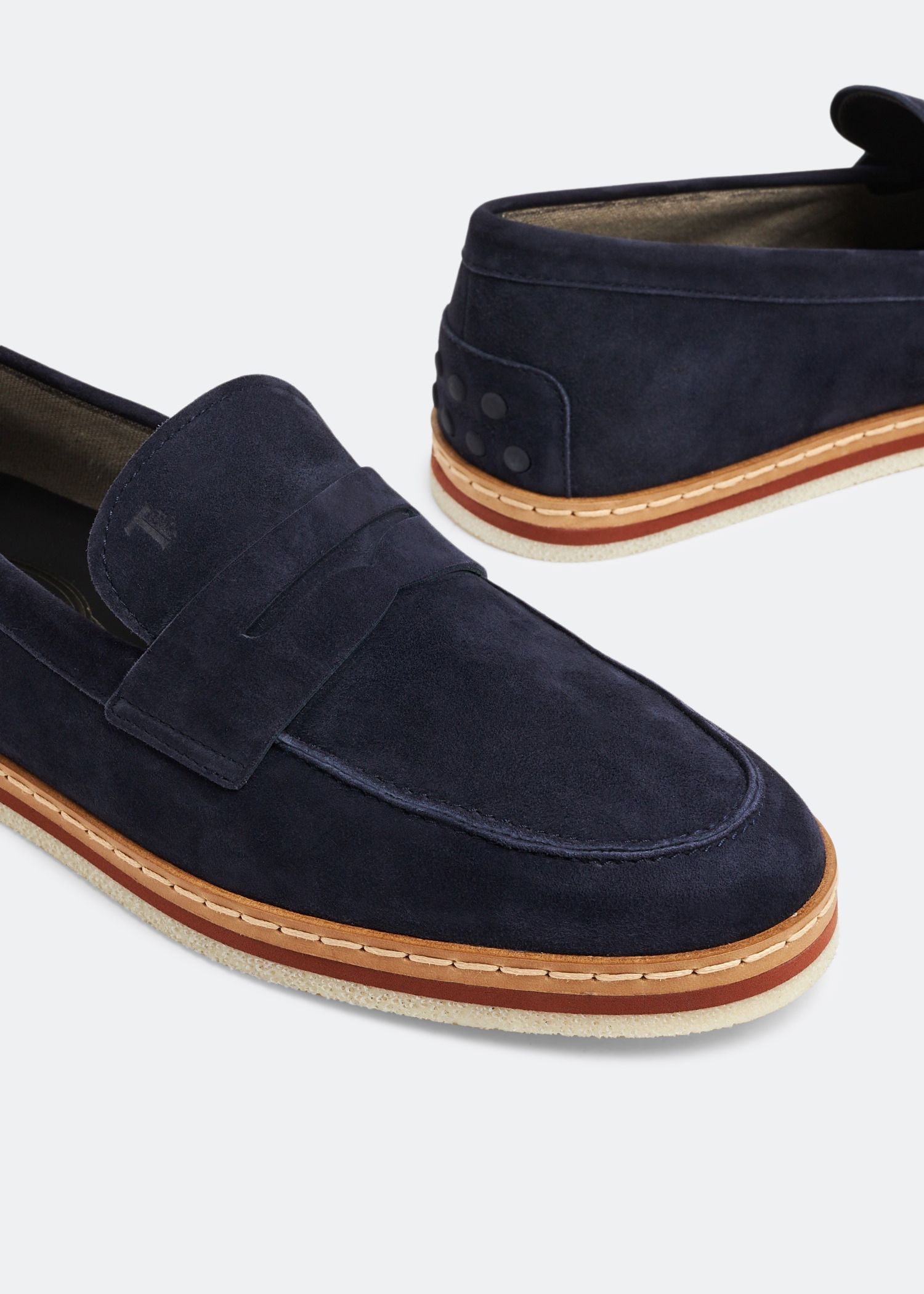 

Suede loafers, Blue