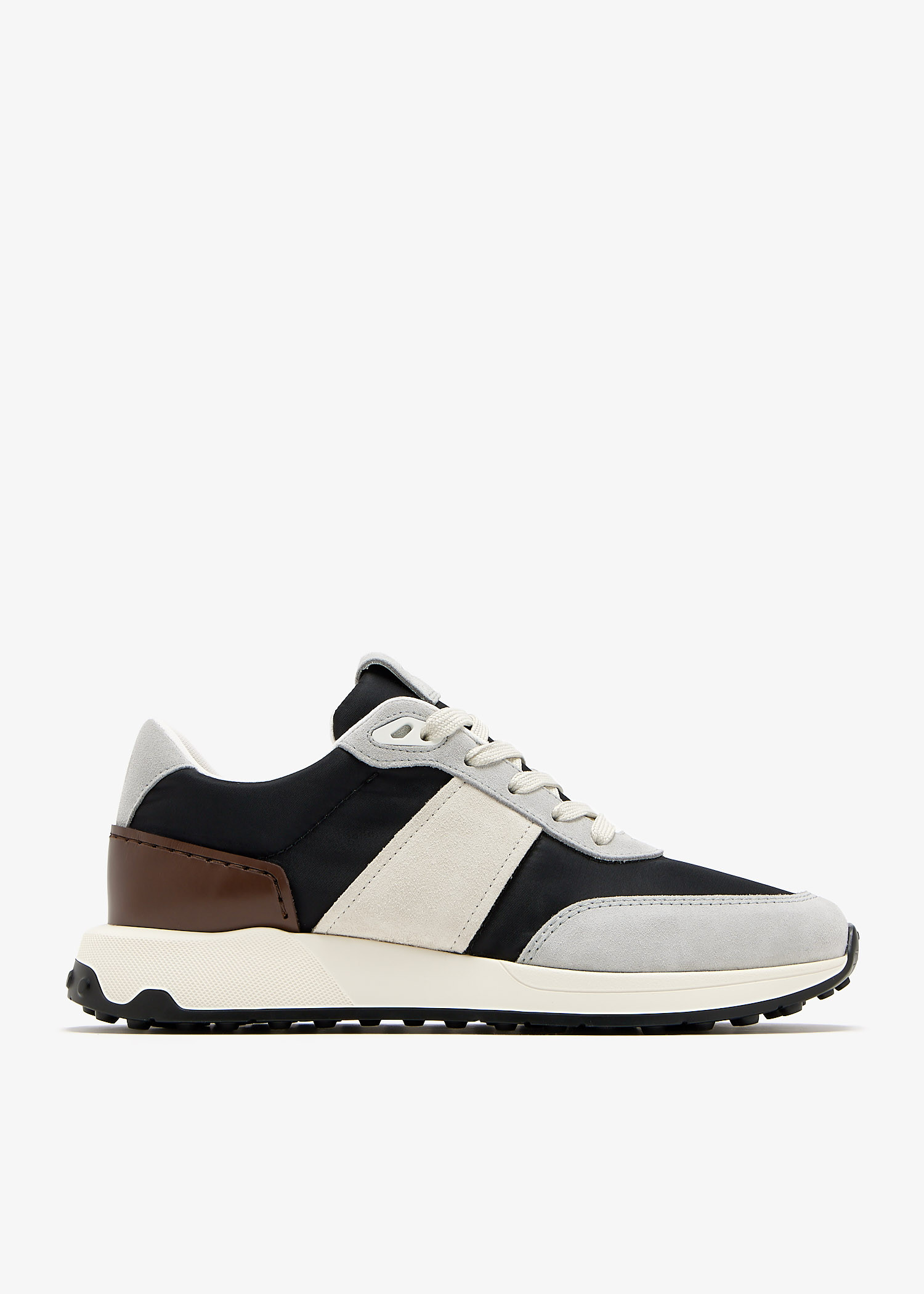 

Technical fabric sneakers, Black