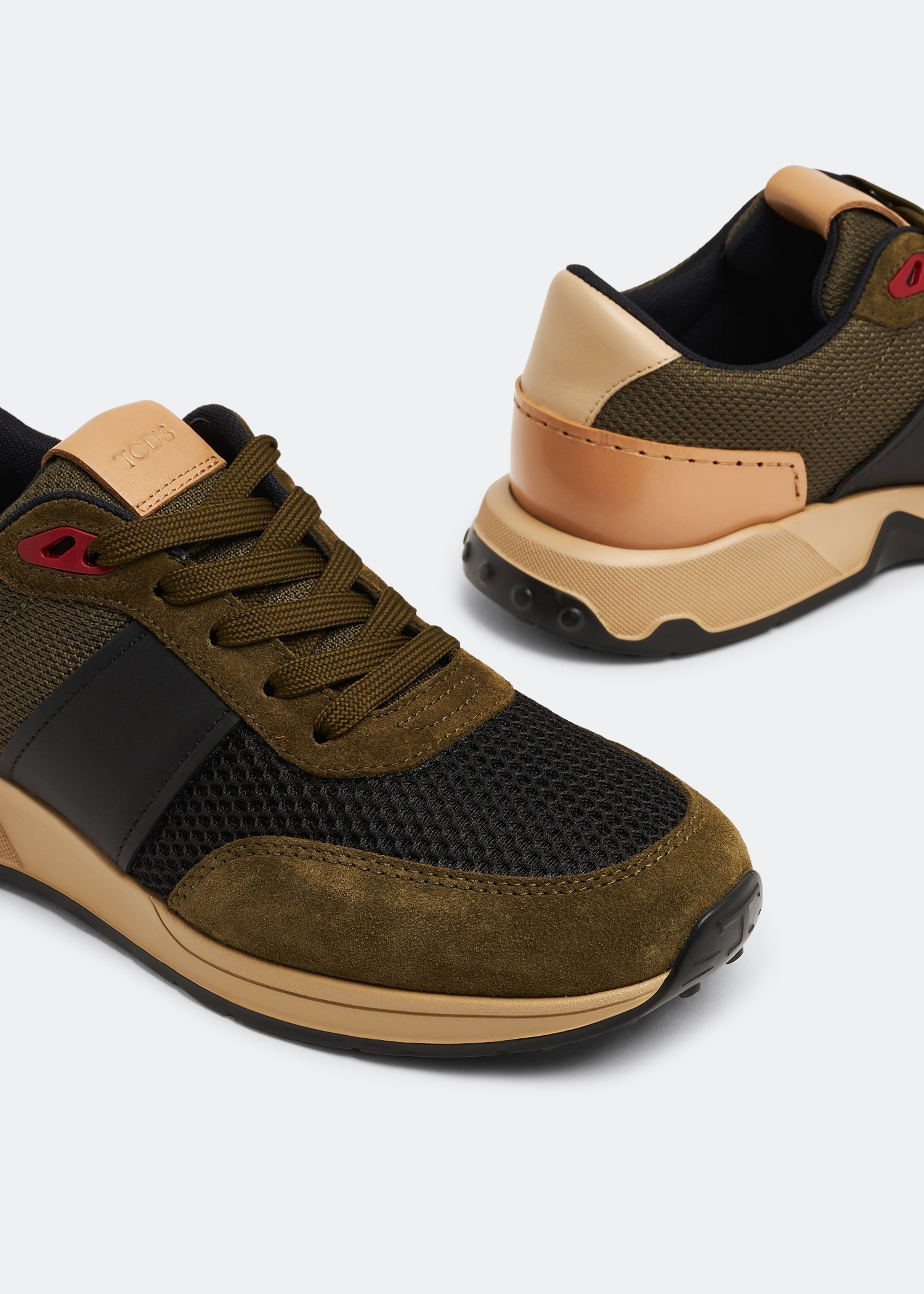 

Sporty sneakers, Green