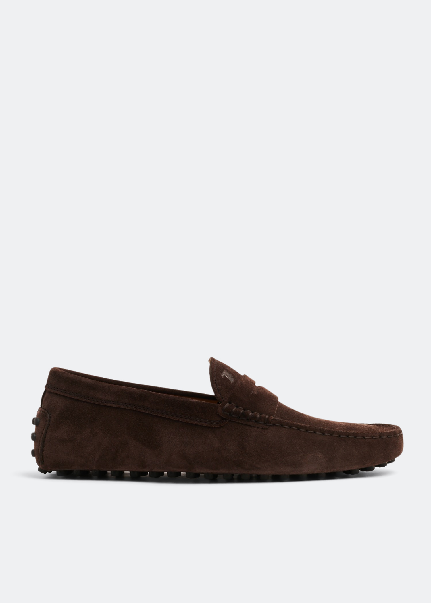 

Suede Gommini loafers, Brown