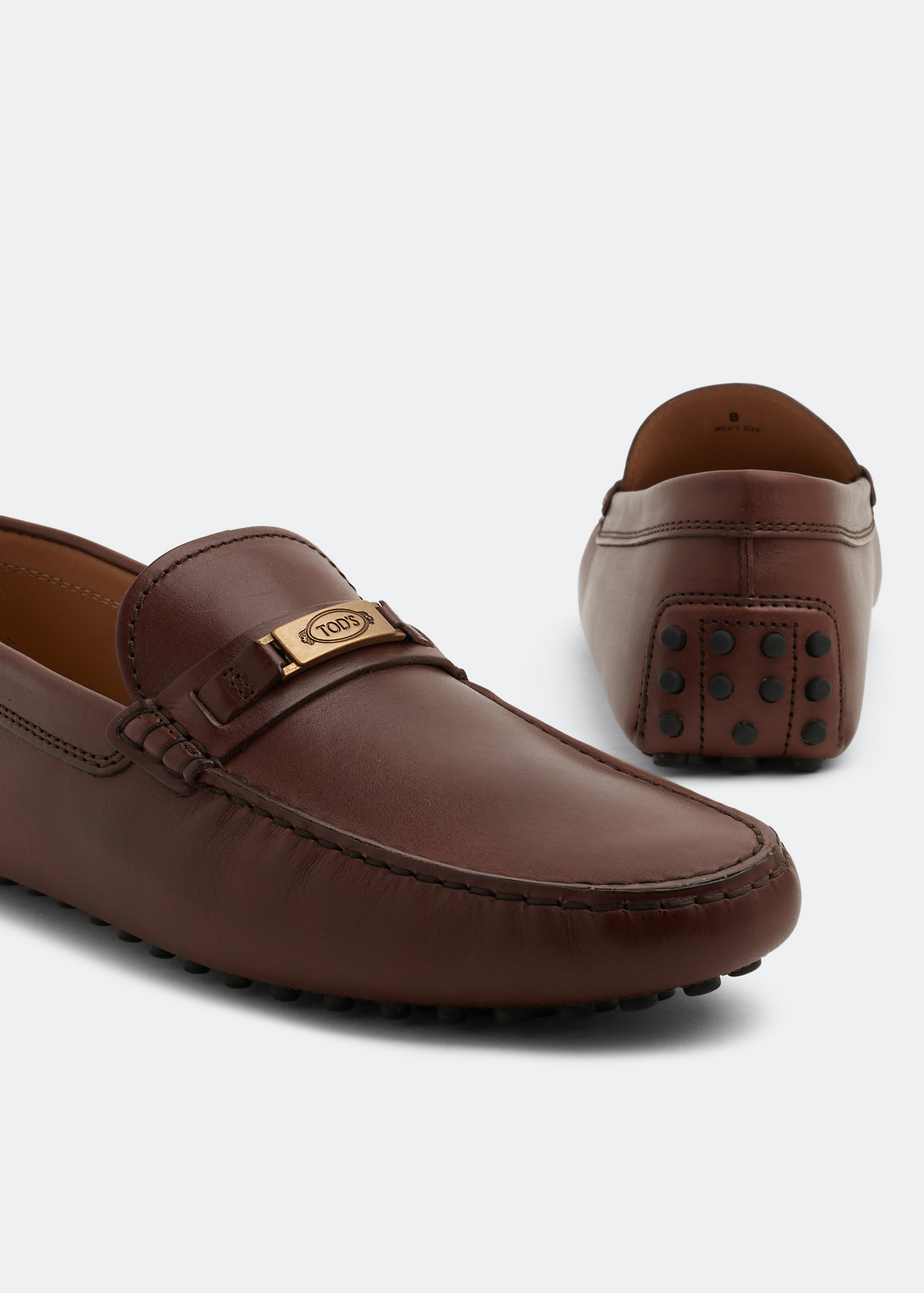 

Gommini leather loafers, Brown