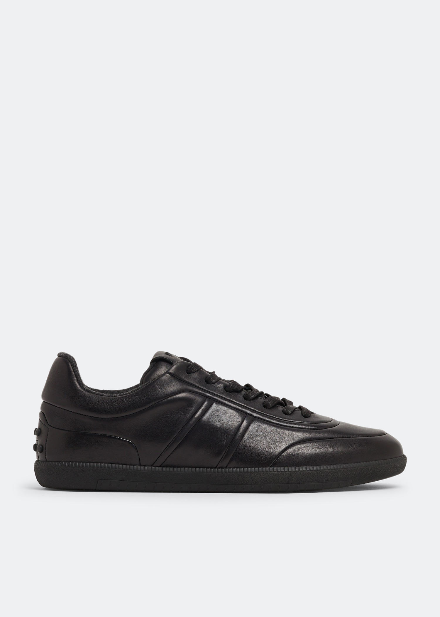 

Tabs leather sneakers, Black