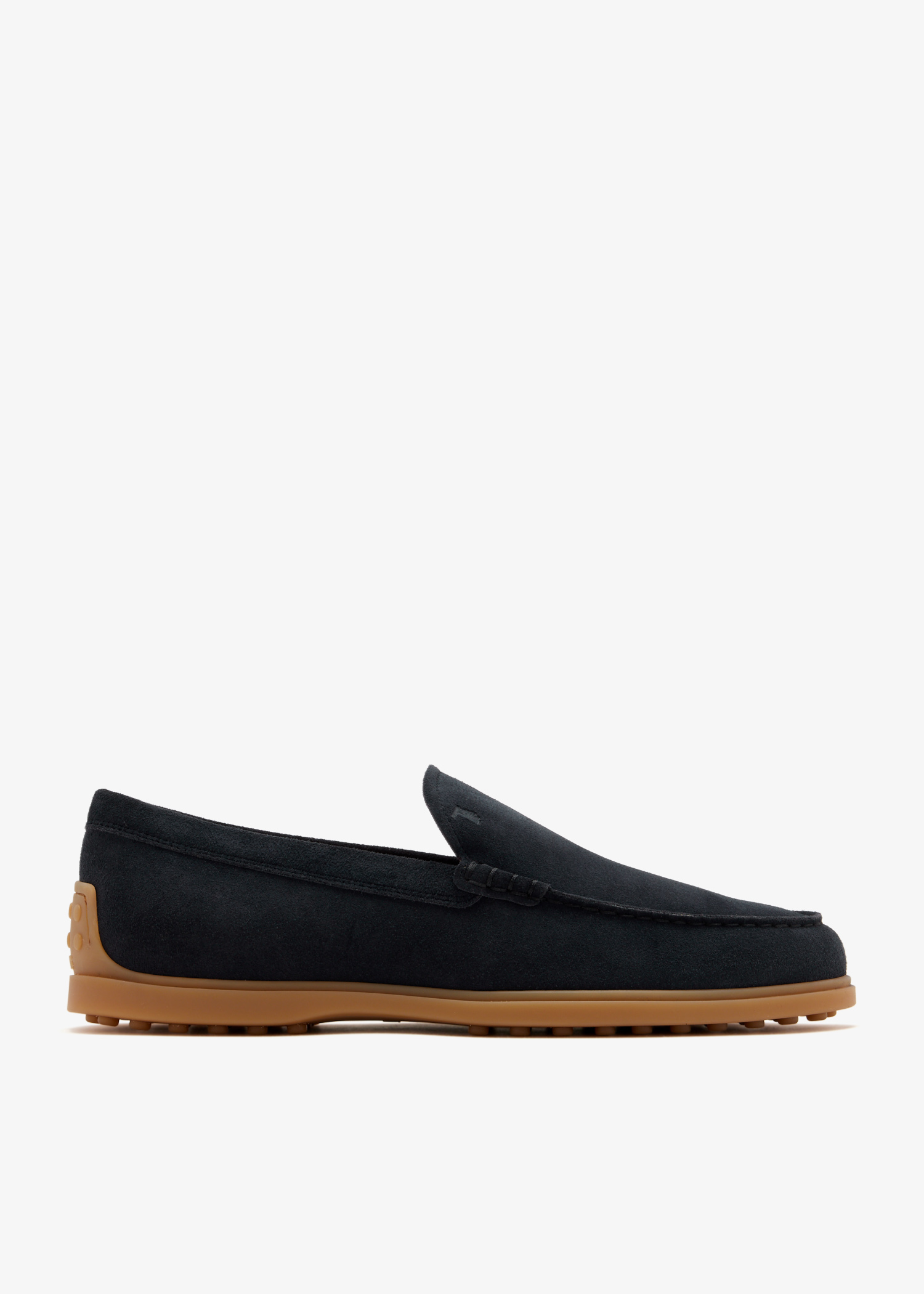 

Suede mocassins, Navy