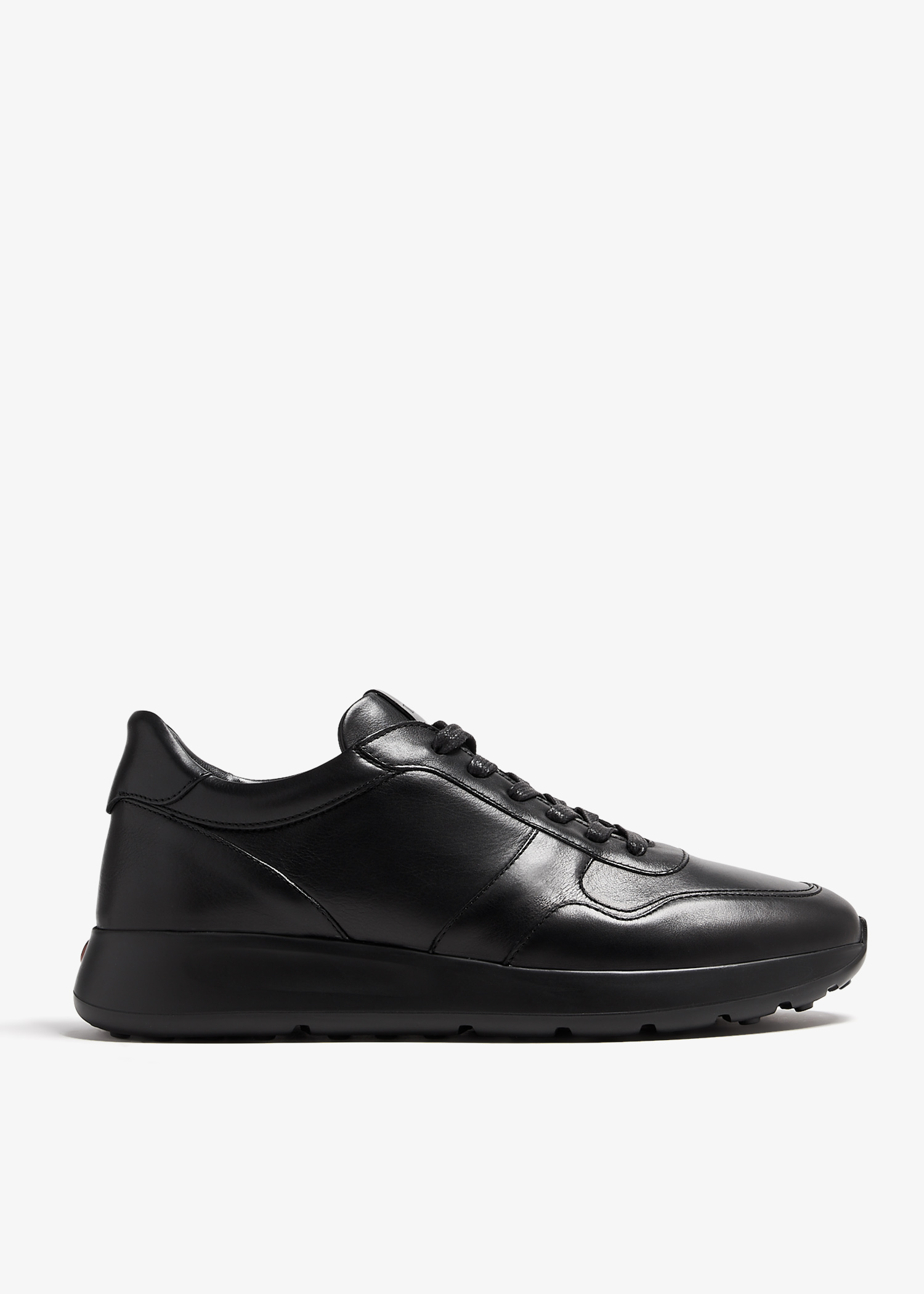 

Leather sneakers, Black