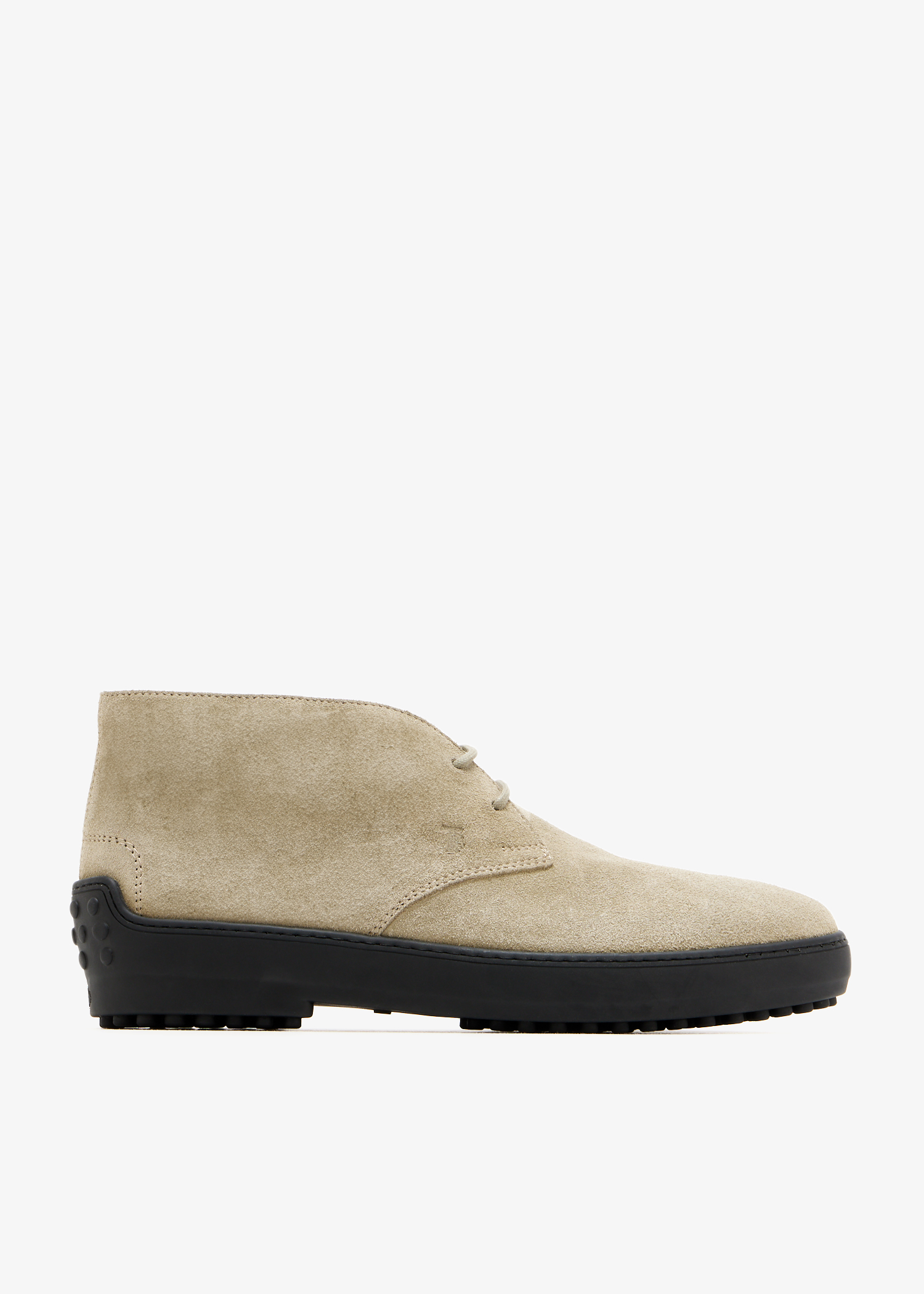 

Suede ankle boots, Beige