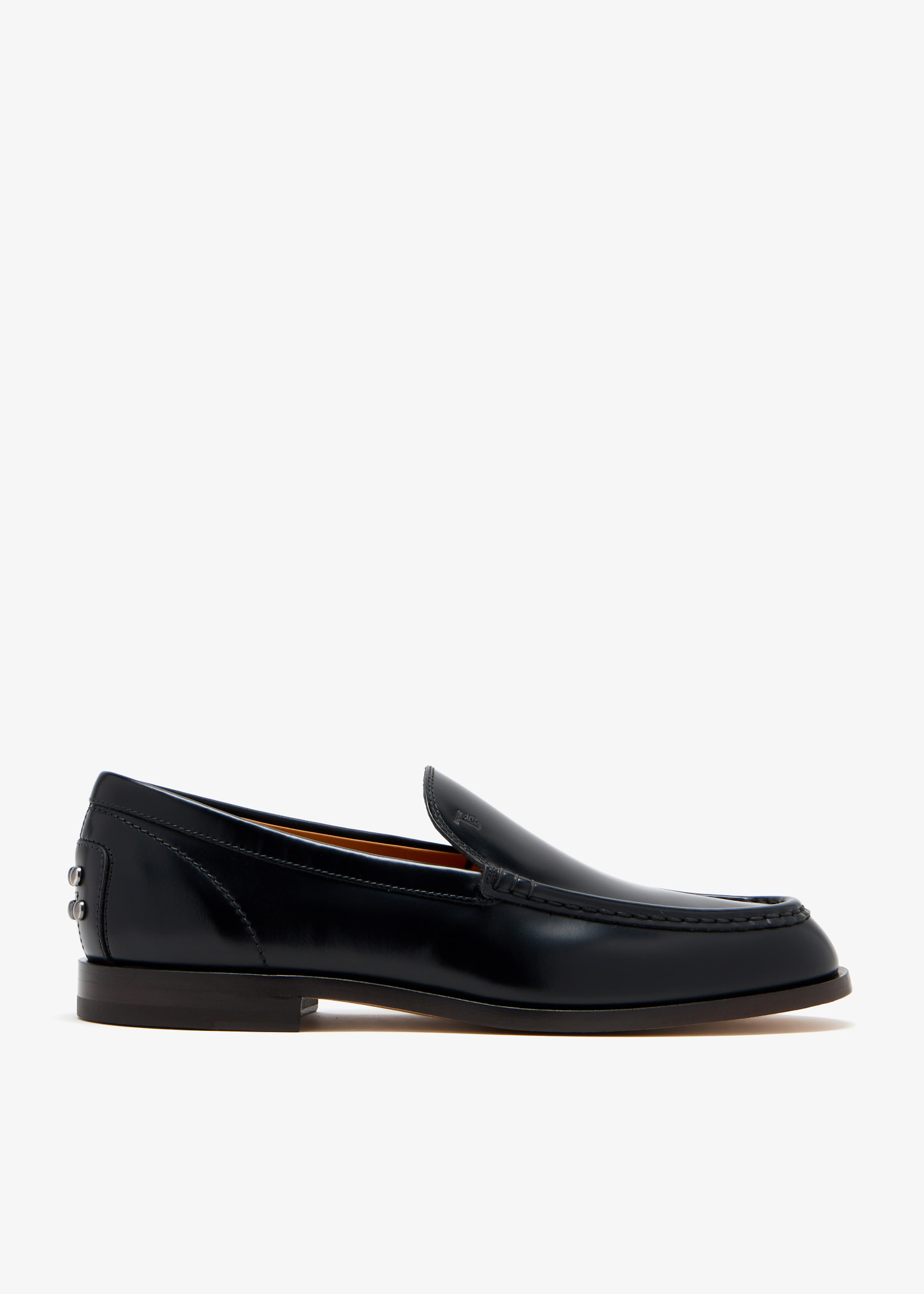 

Leather loafers, Black