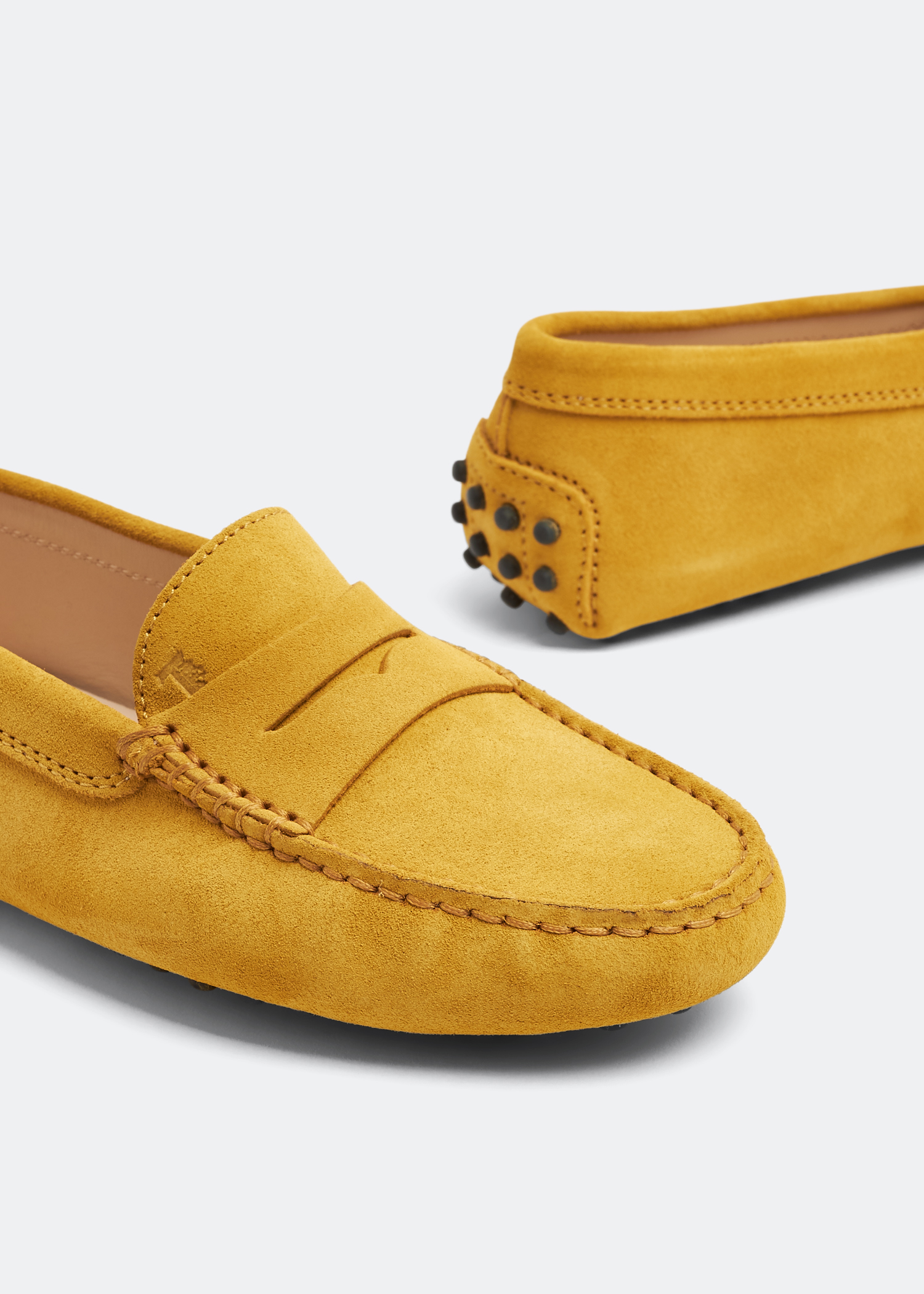 

Gommino driving loafers, Yellow
